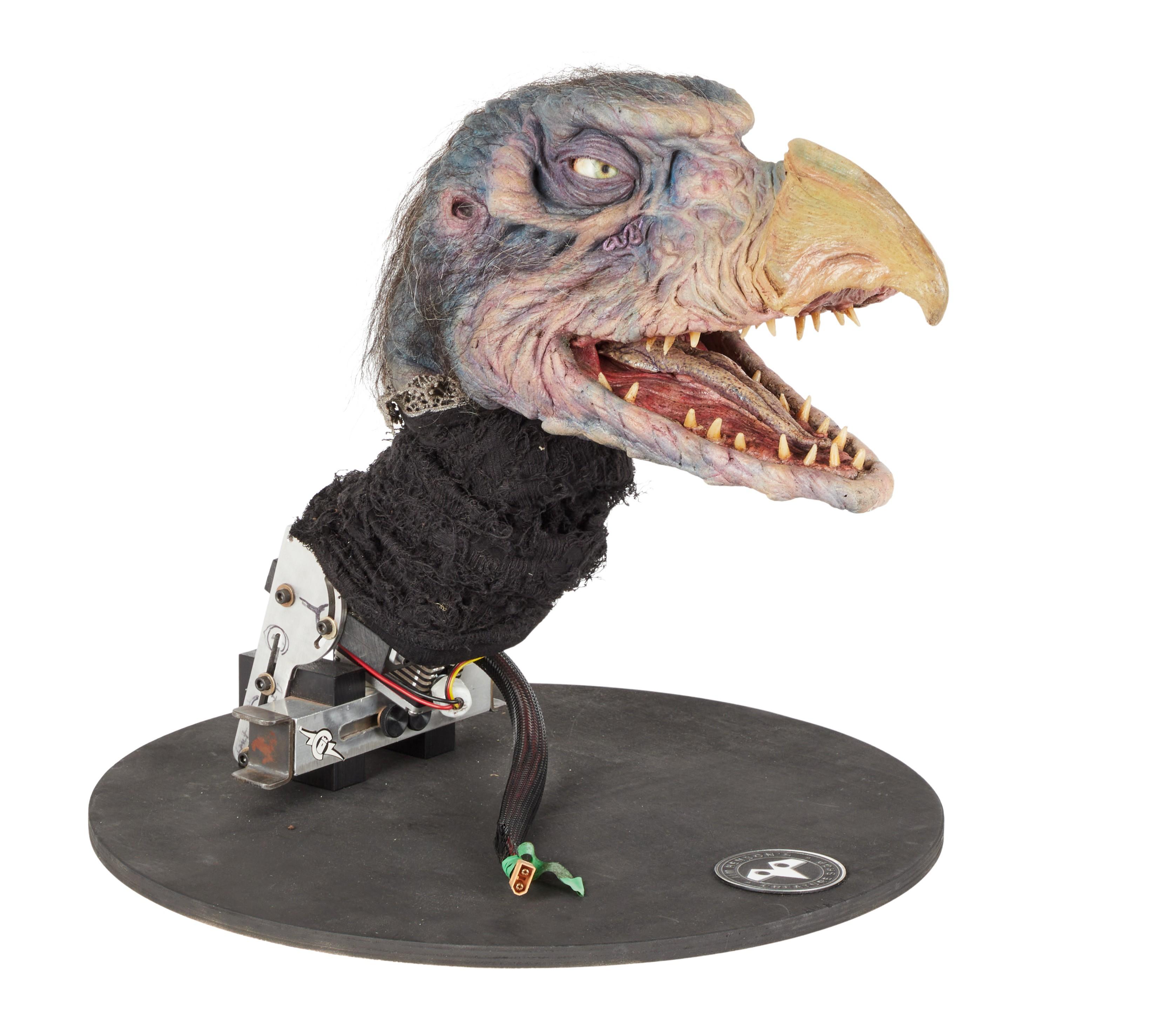 The Dark Crystal: Age of Resistance | skekSil the Chamberlain - Skeksis Animatronic Head The Dark Crystal Age of Resistance skekSil the Chamberlain Skeksis Animatronic Head