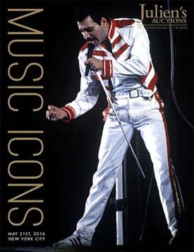 Julien's Auctions Music Icons 2016