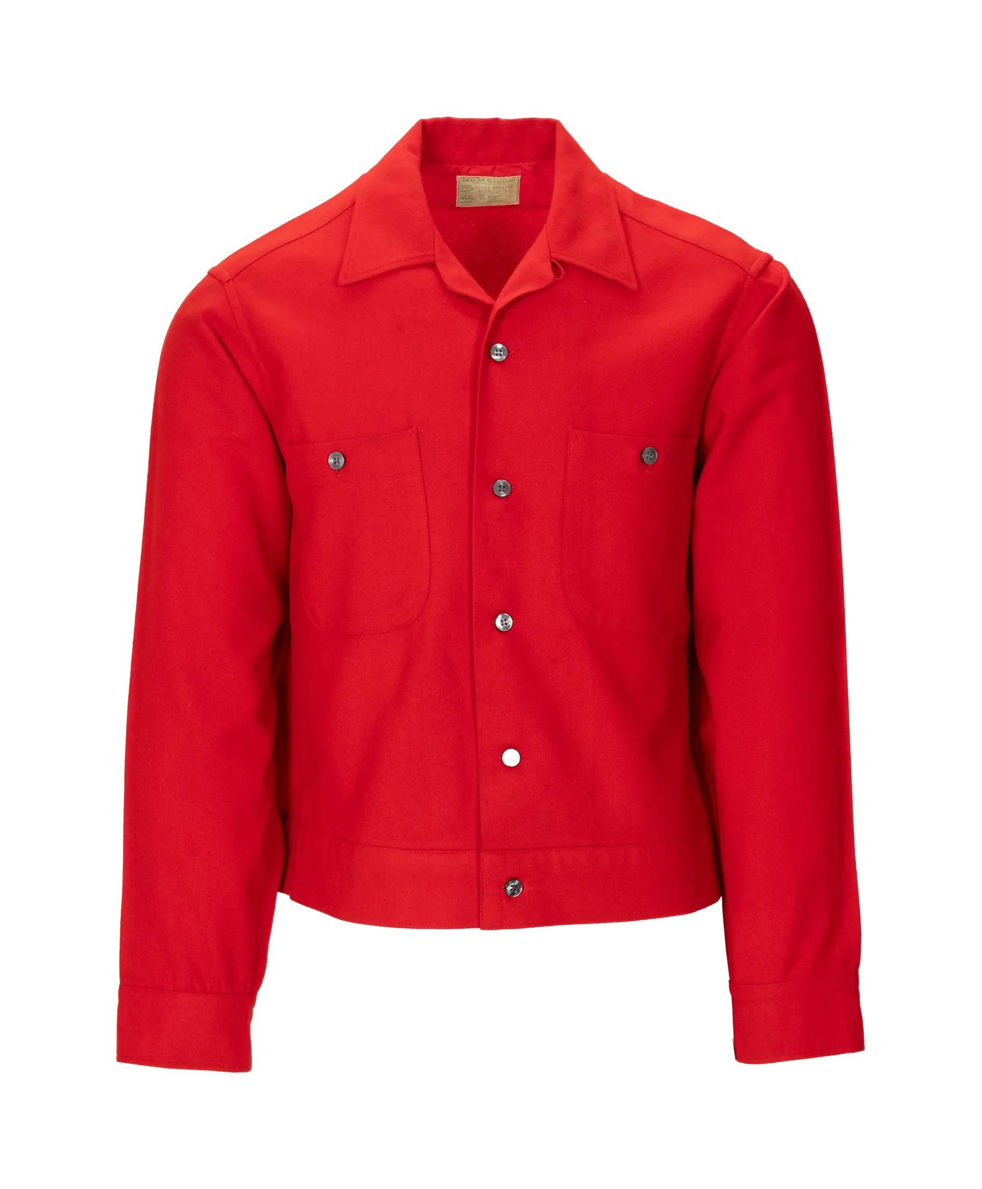 Lot #22. Elvis Presley | 1964 "Kissin' Cousins" Screen-Worn Red Jacket with DVD Lot #22 Elvis Presley 1964 "Kissin' Cousins" Screen-Worn Red Jacket with DVD