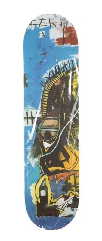 AFTER JEAN-MICHEL BASQUIAT SKULL SKATE DECKS 2014