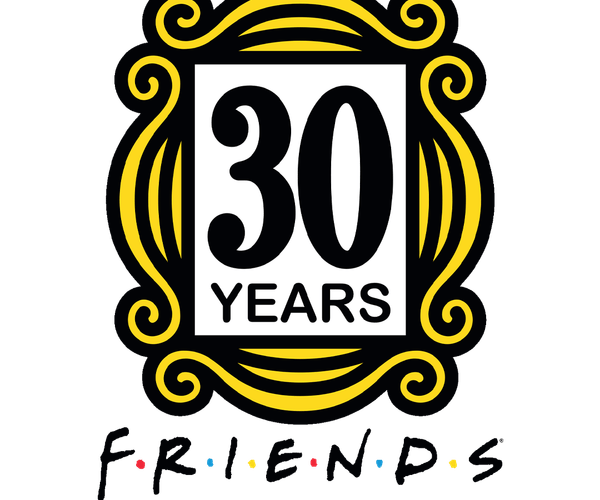 the logo for friends celebrates its 30th anniversary