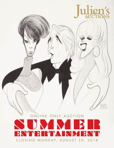 Julien's Auctions Summer Entertainment Online Sale