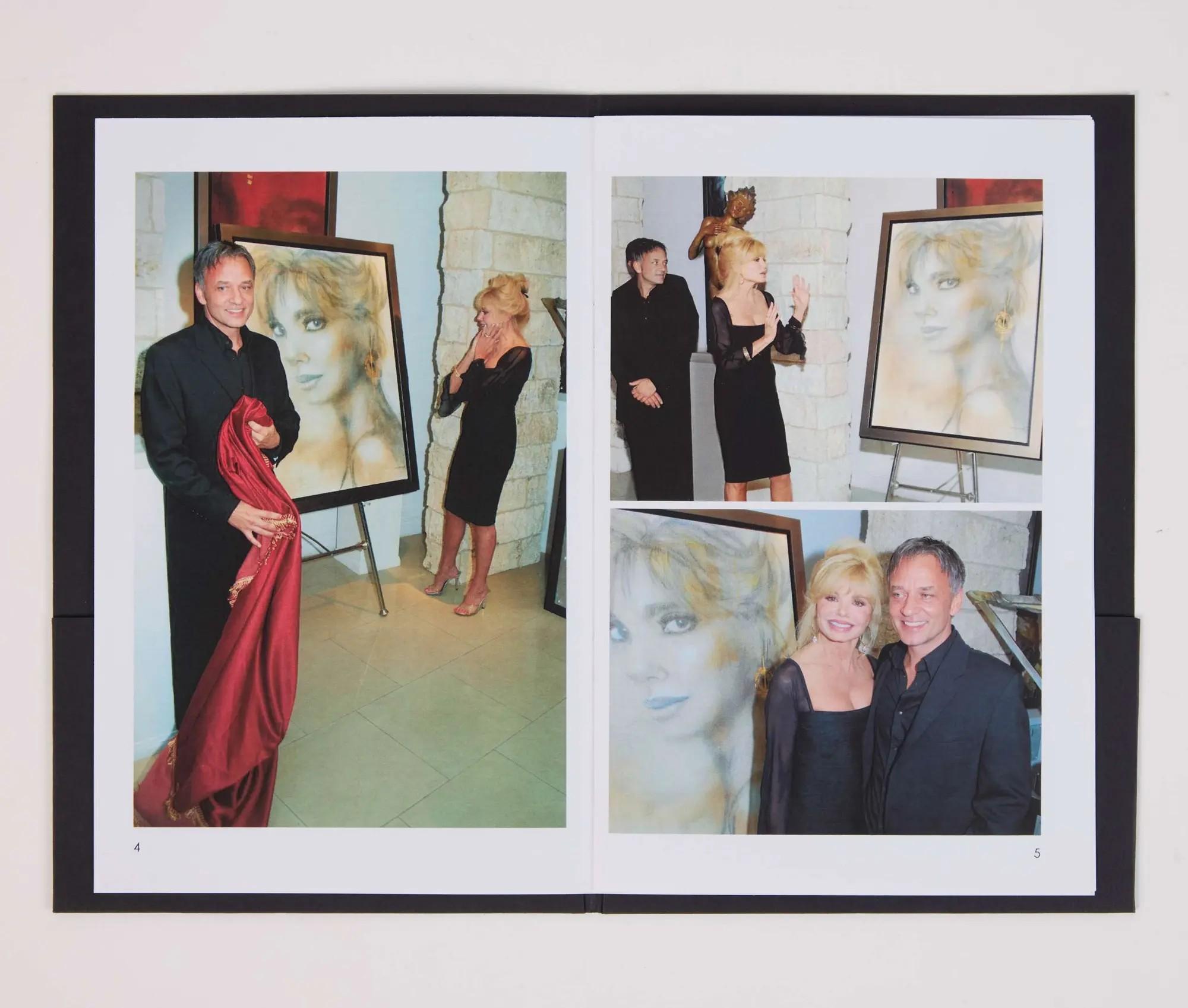 Lot #150  Loni Anderson 2010 Portrait by Andrew Desjardins
