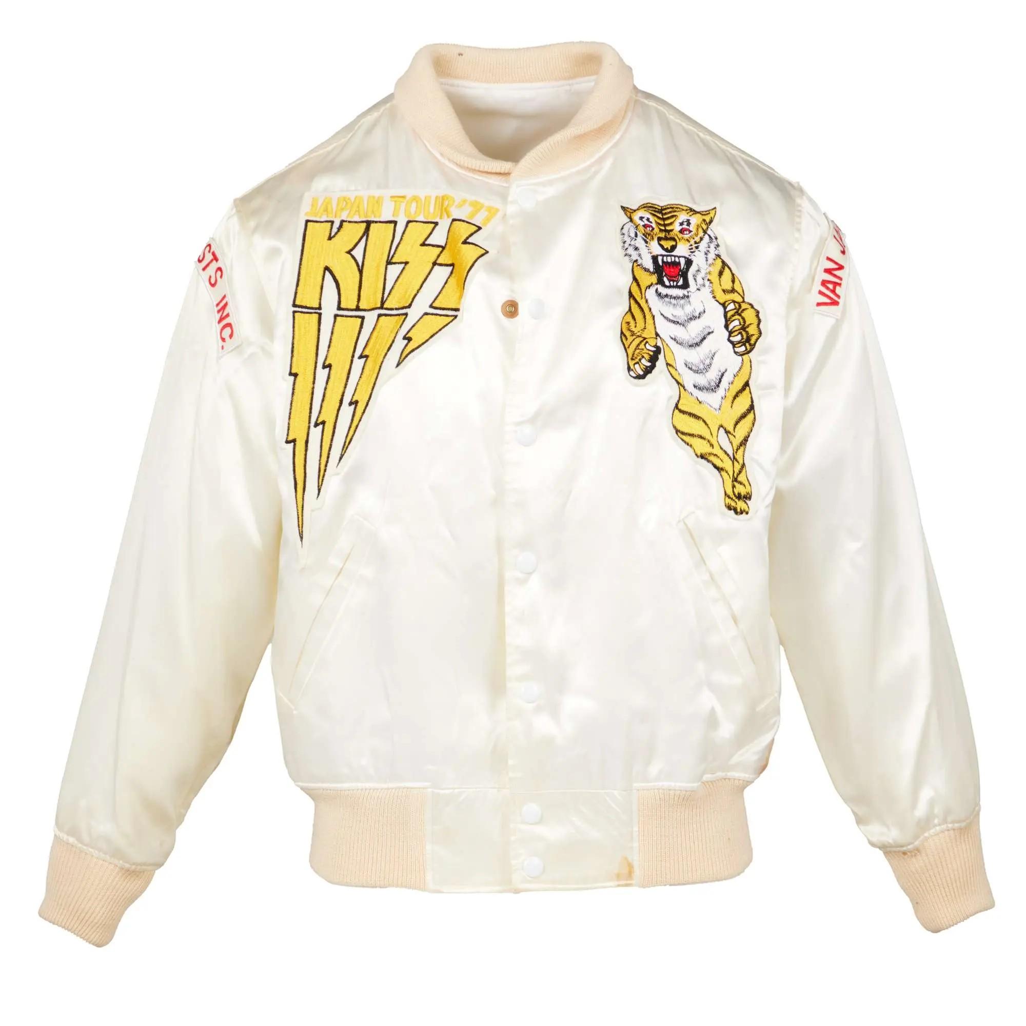 Lot #493  Ace Frehley 1977 Japanese Bomber Jacket