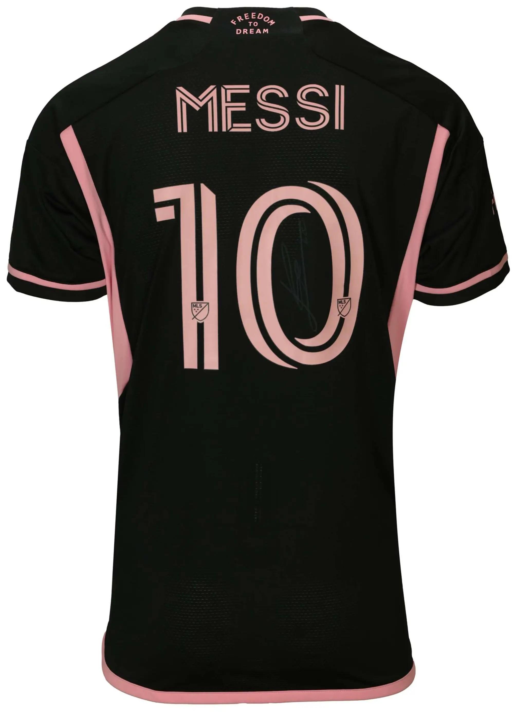Lot #178  Lionel Messi Match-Issued 2023-2024 MLS Inter Miami Jersey (MEARS)
