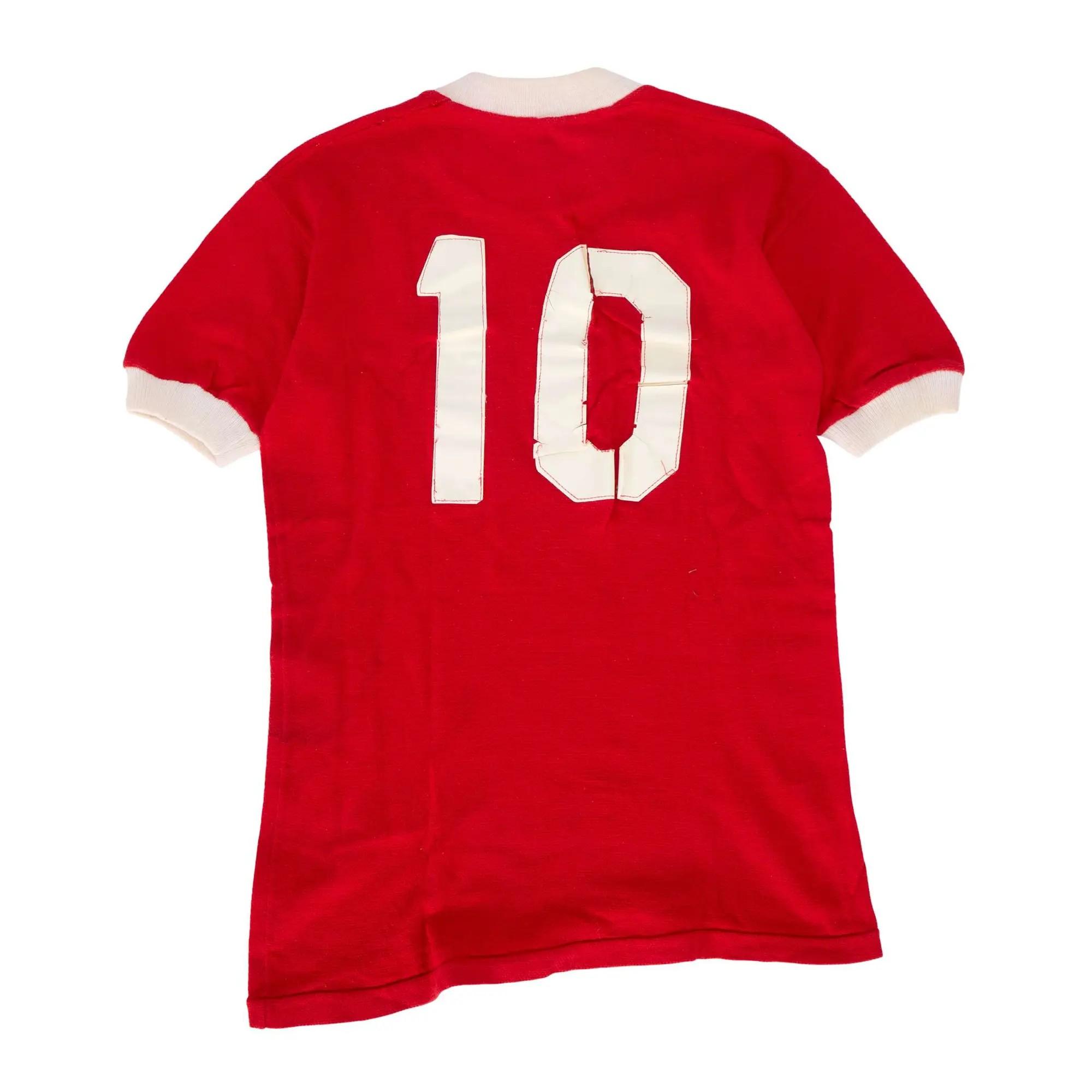 Lot #76  Diego Maradona Match-Worn 1972 Cebollitas "Little Onions" #10 Jersey (MEARS)
