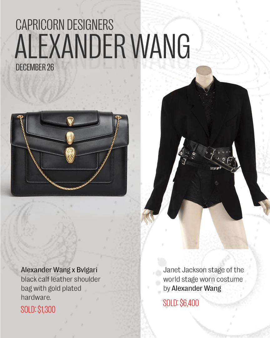 alexander wang x bvlgari black calf leather shoulder bag with gold plated hardware