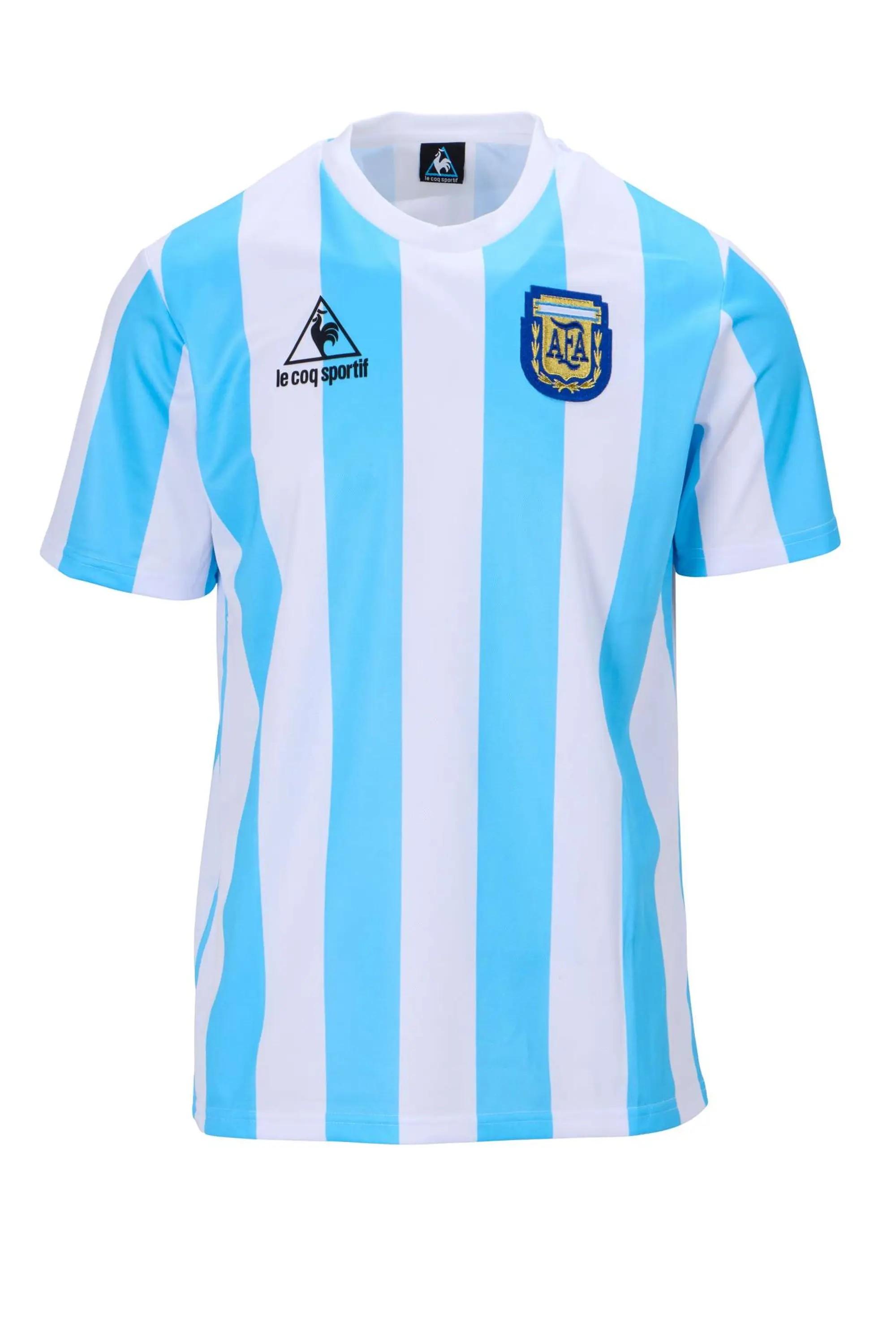 Lot #82  Diego Maradona Signed Argentina Commemorative Jersey (Fanatics)