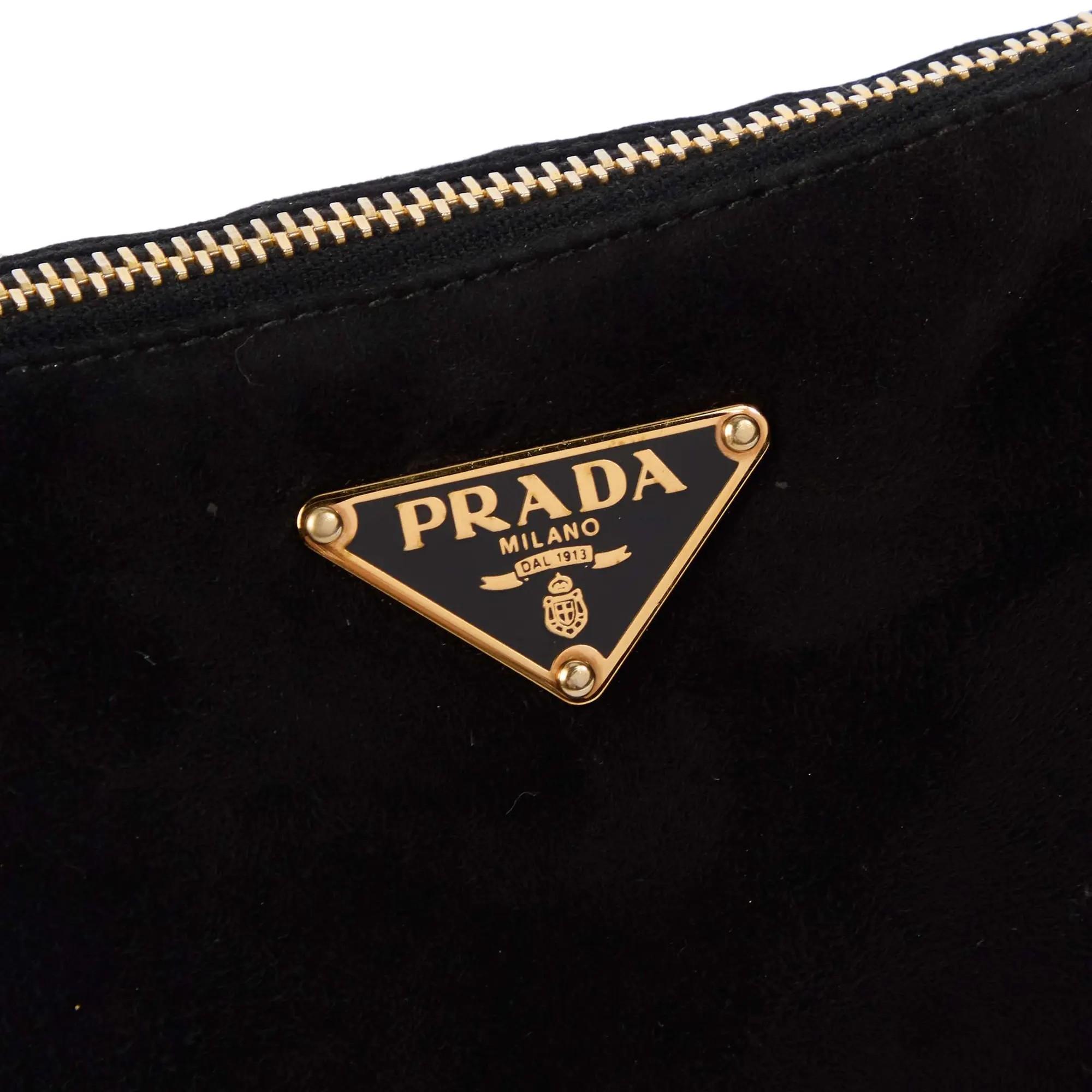Lot #256  Loni Anderson Prada Handbag and Pince-Nez