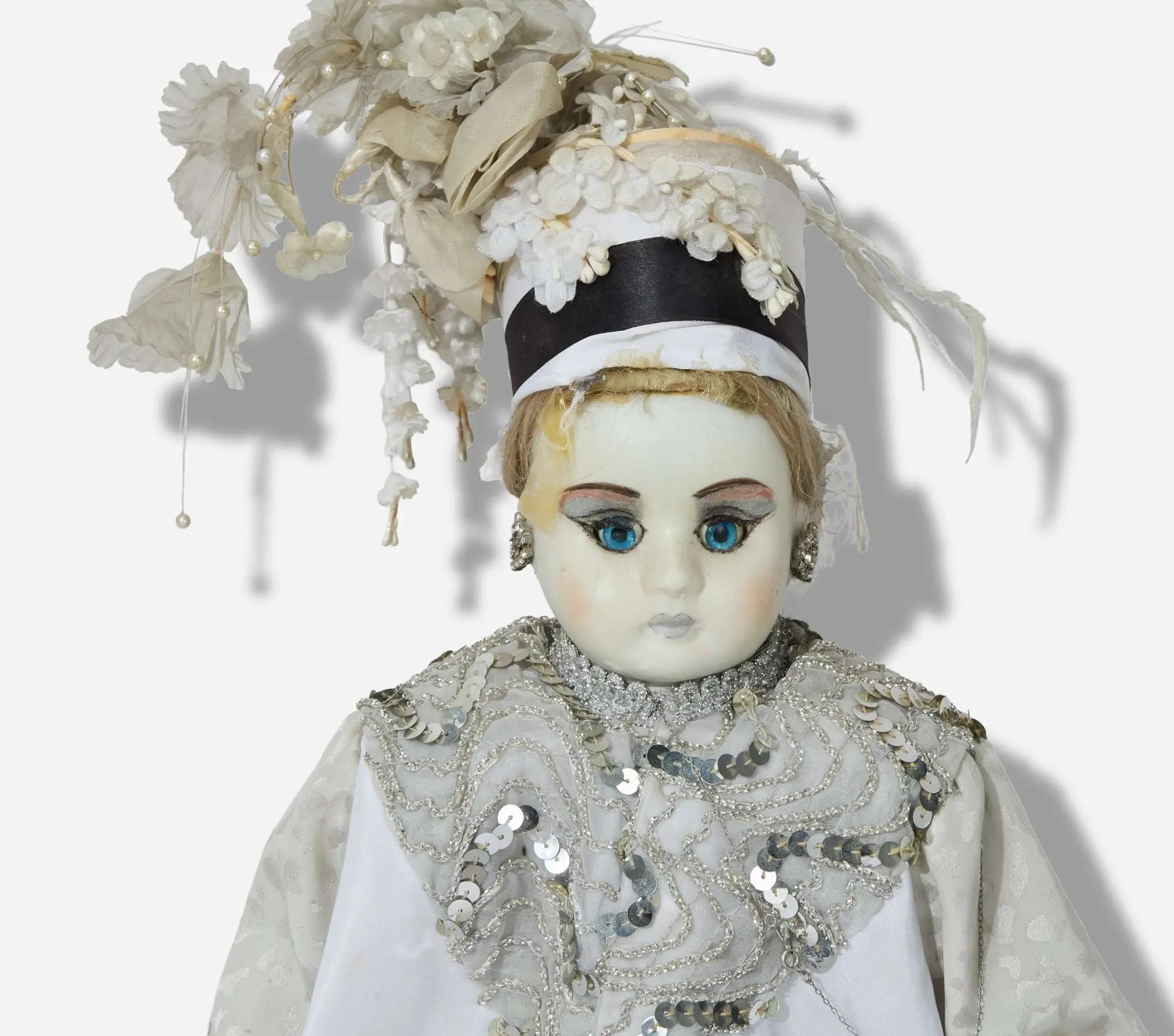 Lot #51  Boy George 1984 Boy George Mistake Number 3 Porcelain Doll (With Image) 2