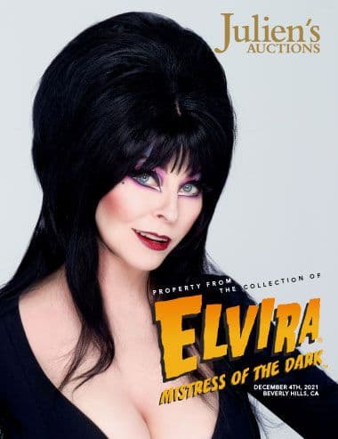 Julien's Auctions is selling a collection from Elvira, Mistress of the Dark .