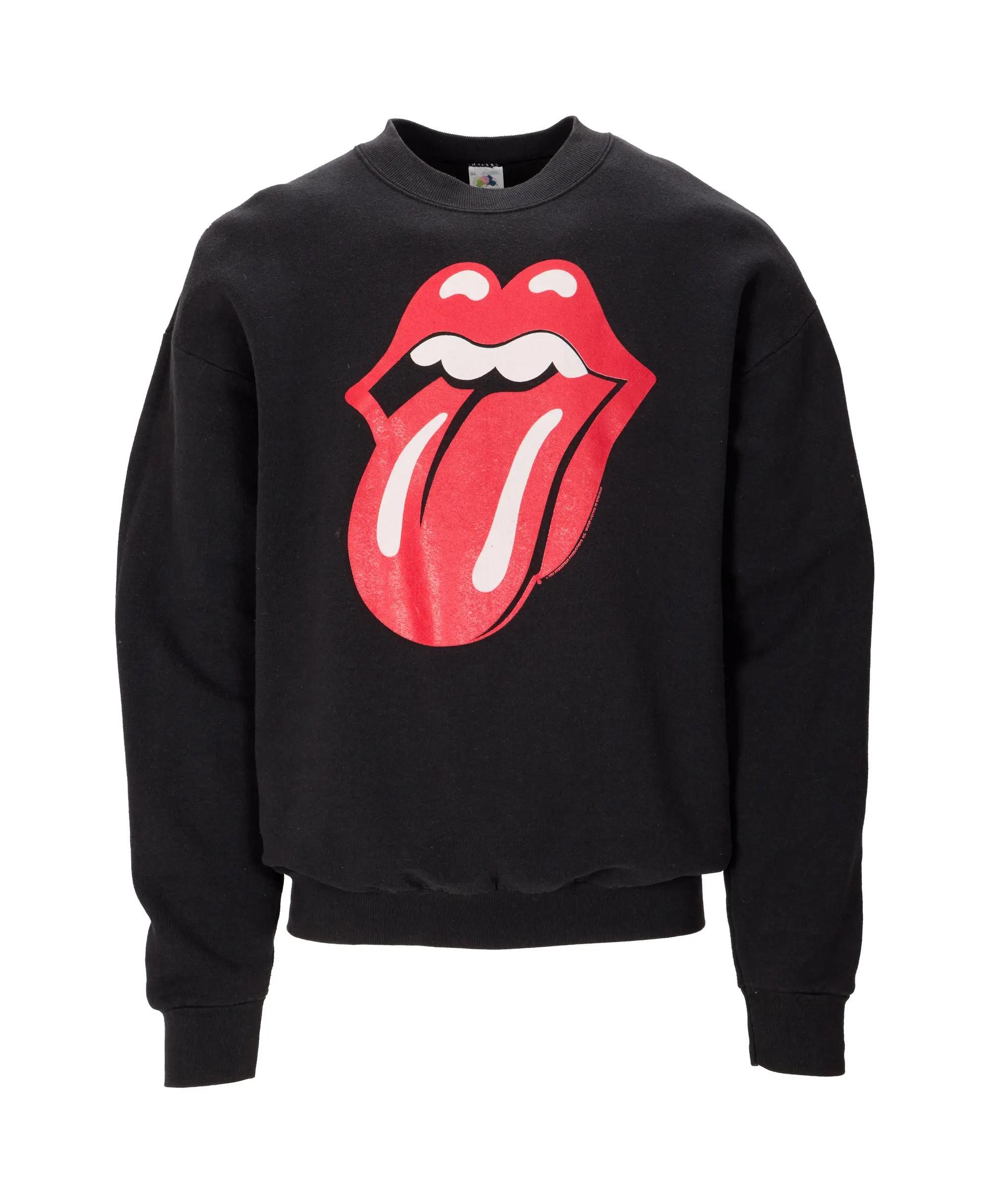 Lot #252. The Rolling Stones | 1994-95 "Voodoo Lounge Tour" Sweatshirt Lot #252 The Rolling Stones 1994-95 "Voodoo Lounge Tour" Sweatshirt