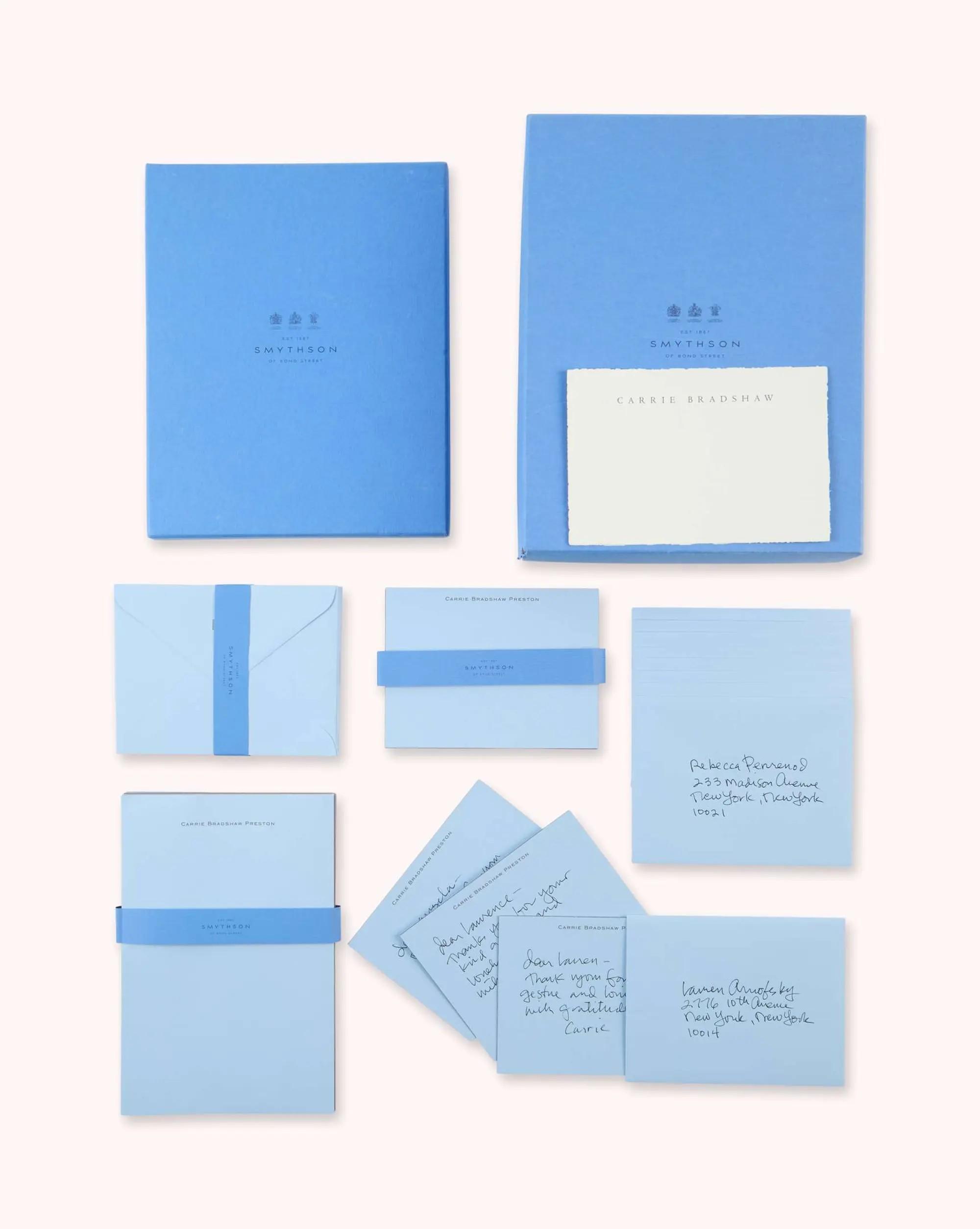 Lot #40. And Just Like That… | Carrie Bradshaw Personalized Stationery Lot #40 And Just Like That… Carrie Bradshaw Personalized Stationery