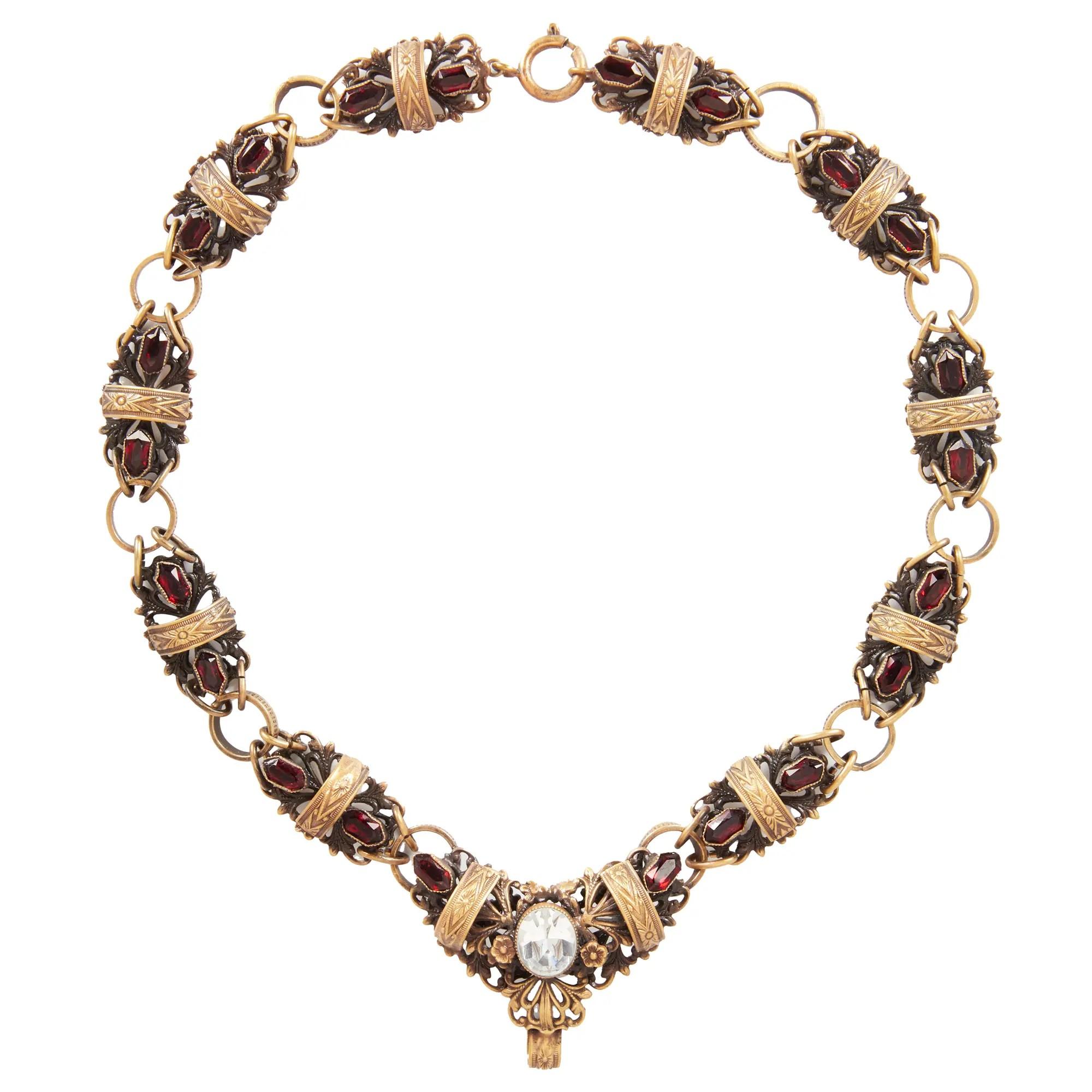 Lot #134. Eva Gabor | Necklace from "The Wife of Monte Cristo" by Joseff Lot #134 Eva Gabor Necklace from "The Wife of Monte Cristo" by Joseff