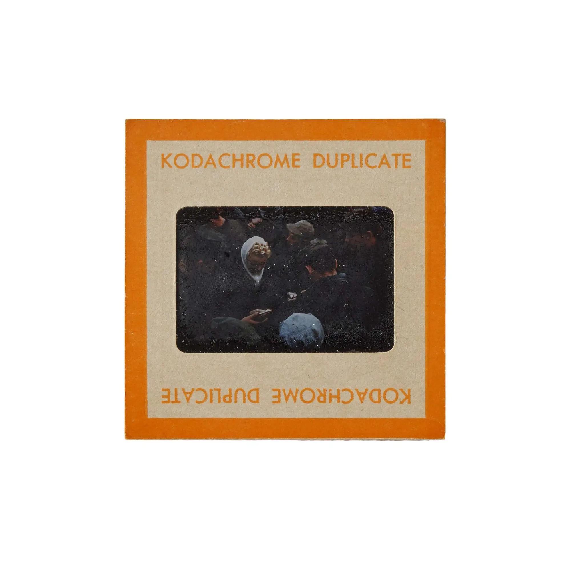 Lot #121. Marilyn Monroe | 1954 Never-Before-Seen Color Slide from Japan Lot #121 Marilyn Monroe 1954 Never-Before-Seen Color Slide from Japan