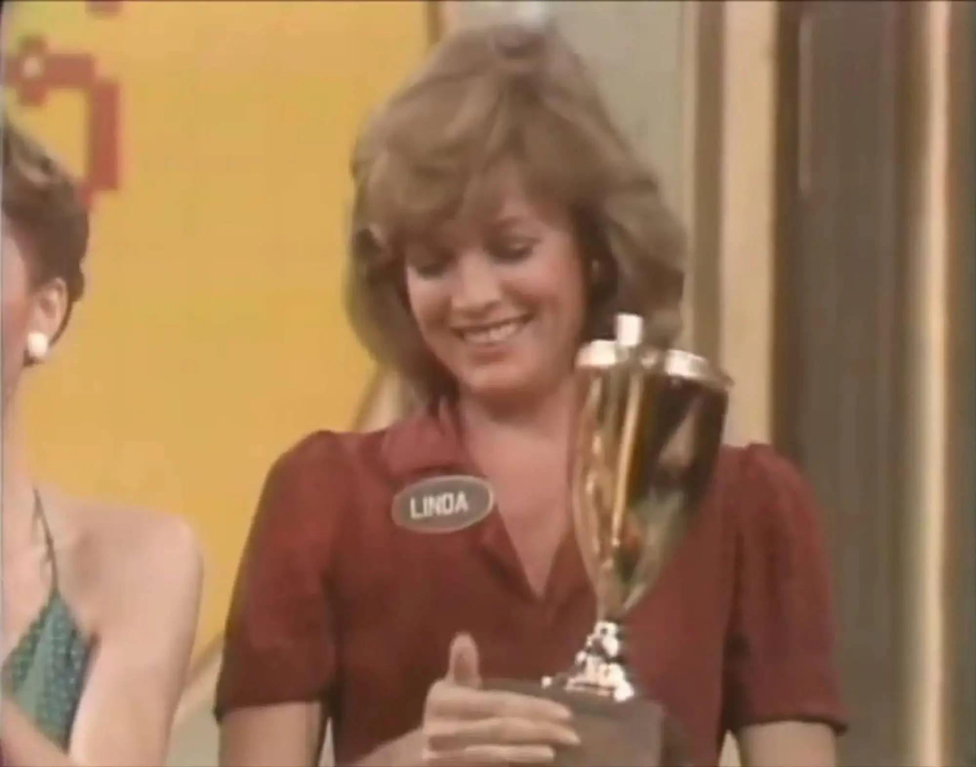 Lot #77 Linda Gray 1979 “Dallas” “All-Star Family Feud” Champions Trophy