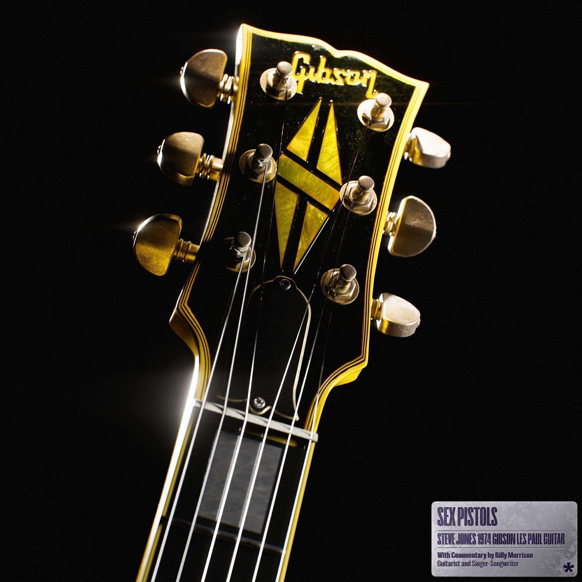 Steve Jones' Iconic Les Paul Guitar Immortalized as NFT