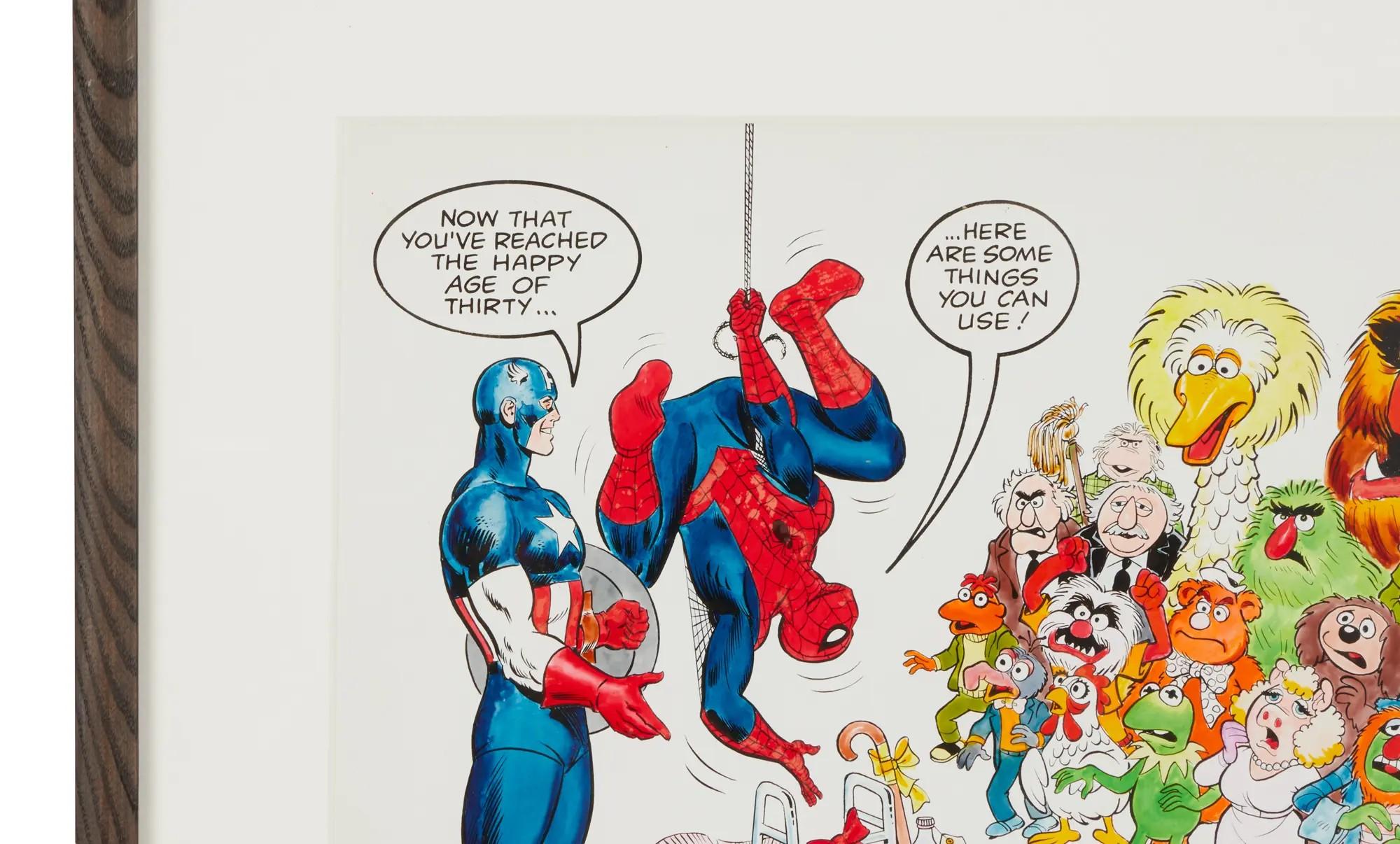 Jim Henson Marvel Comics "30th Anniversary" Artwork