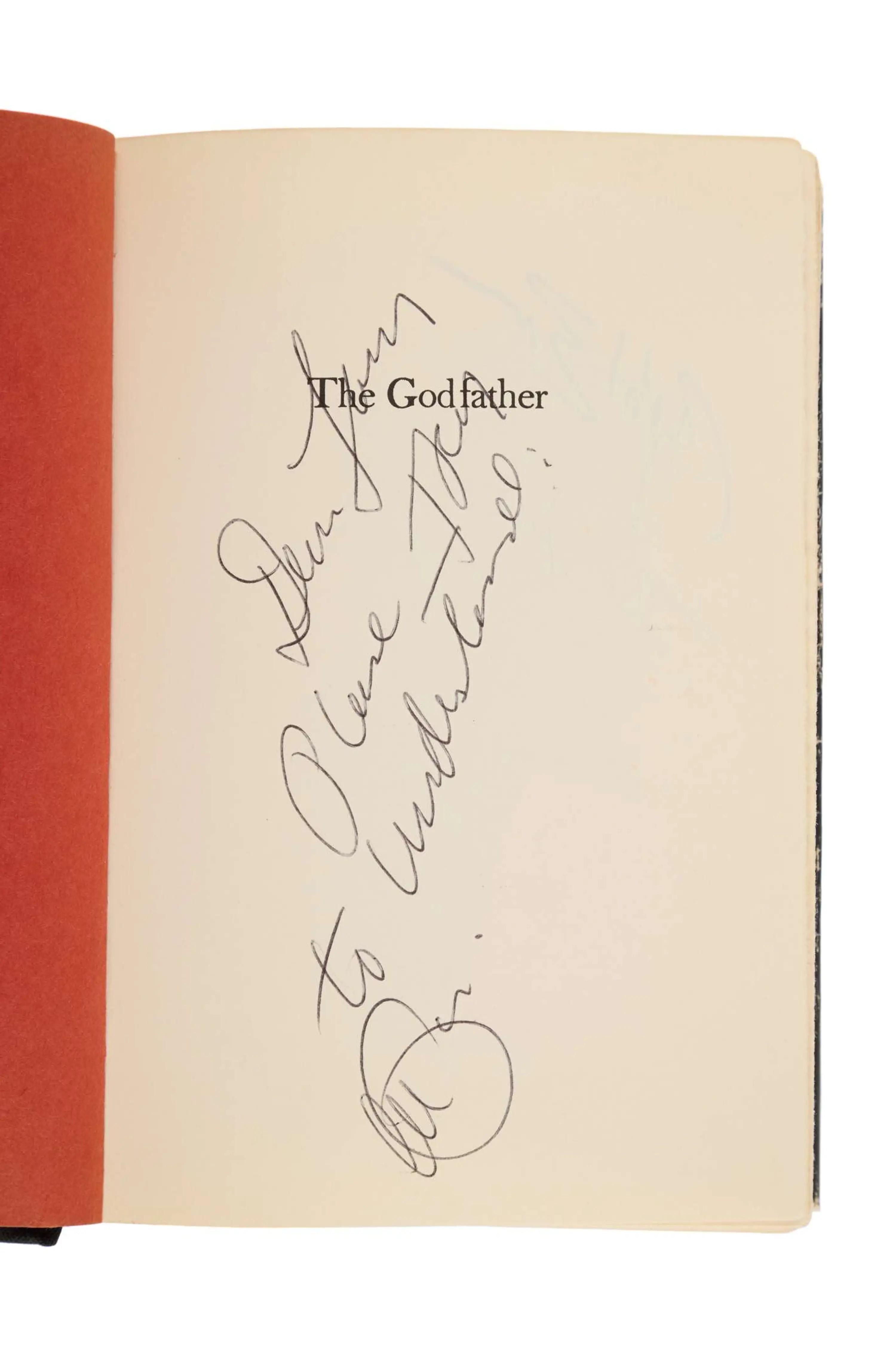 Lot #228  The Godfather First Edition Signed by Francis Ford Coppola, Al Pacino, and More