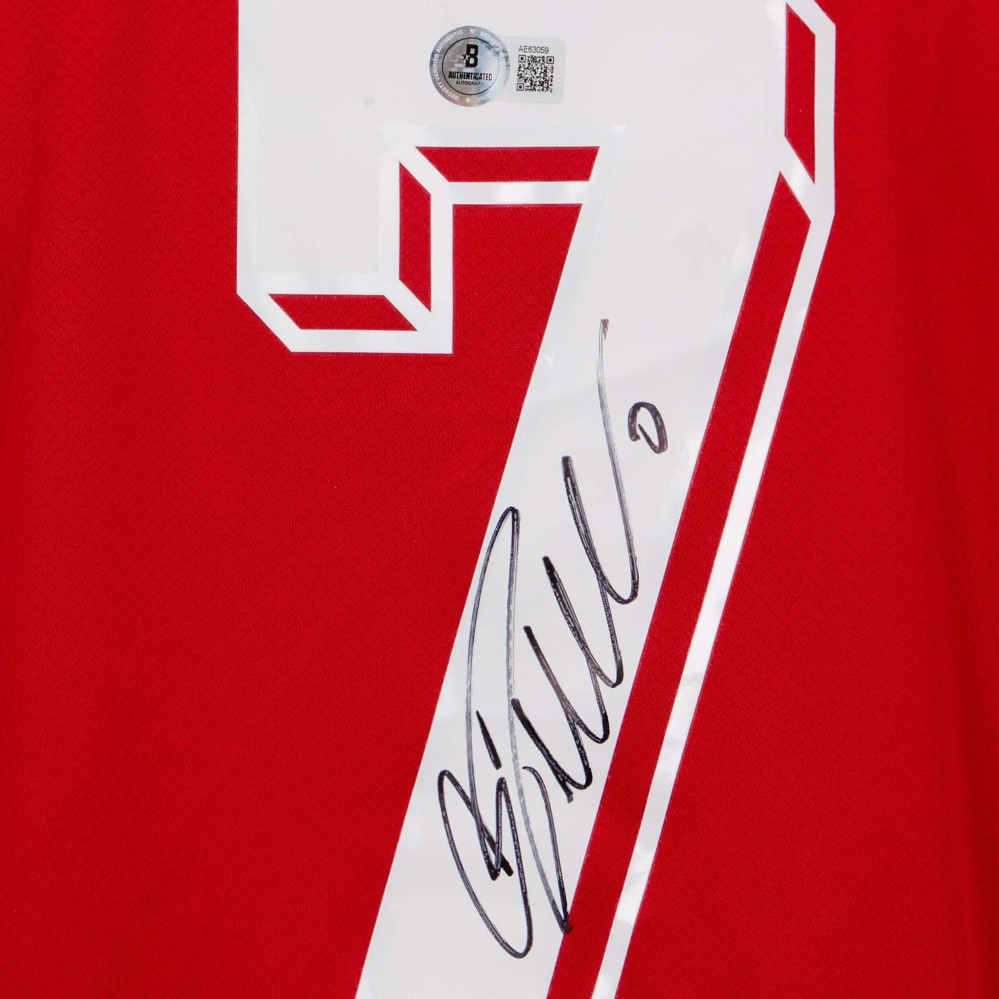 Lot #165  Cristiano Ronaldo Signed Portugal Commemorative Jersey (Beckett)