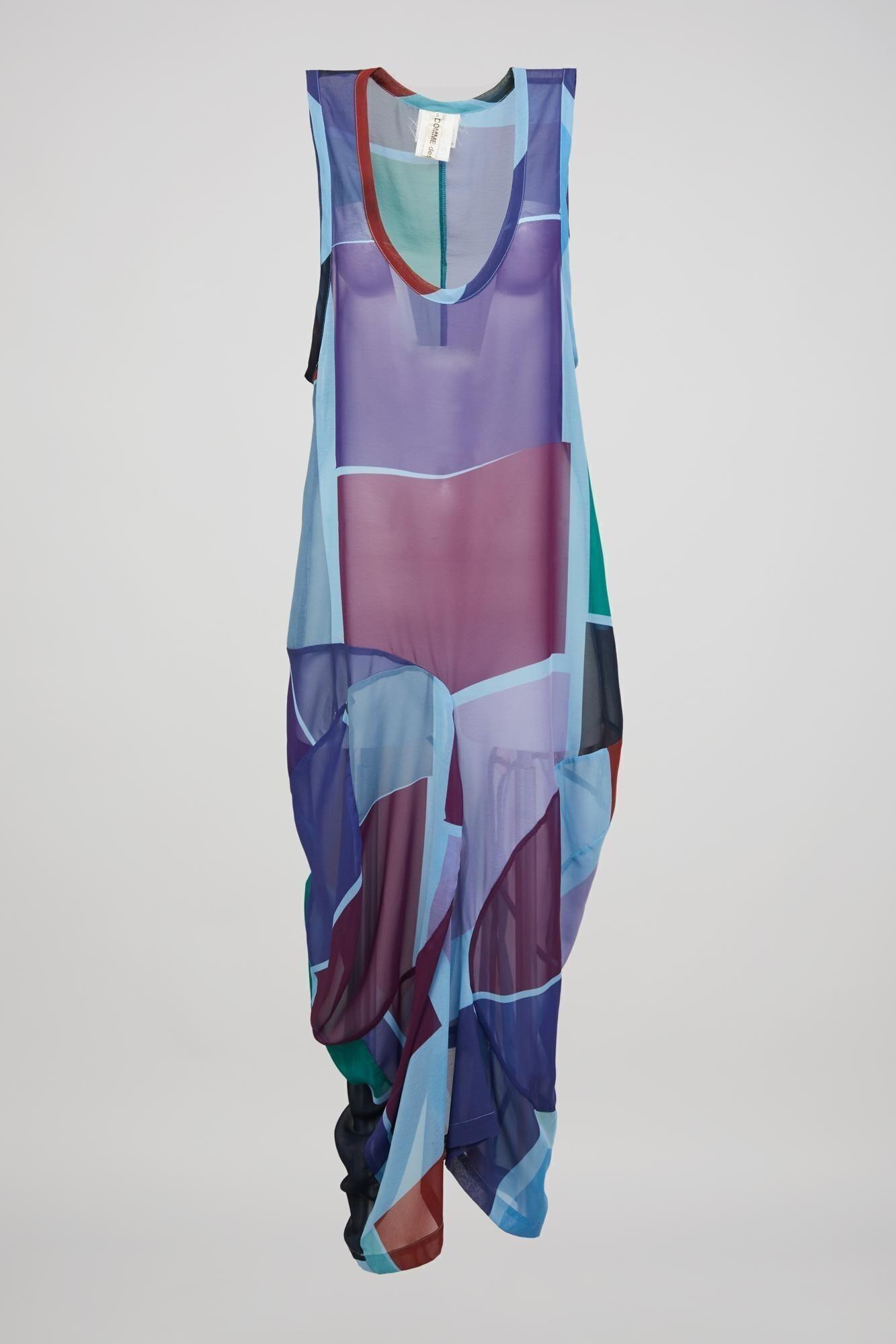 a colorful dress