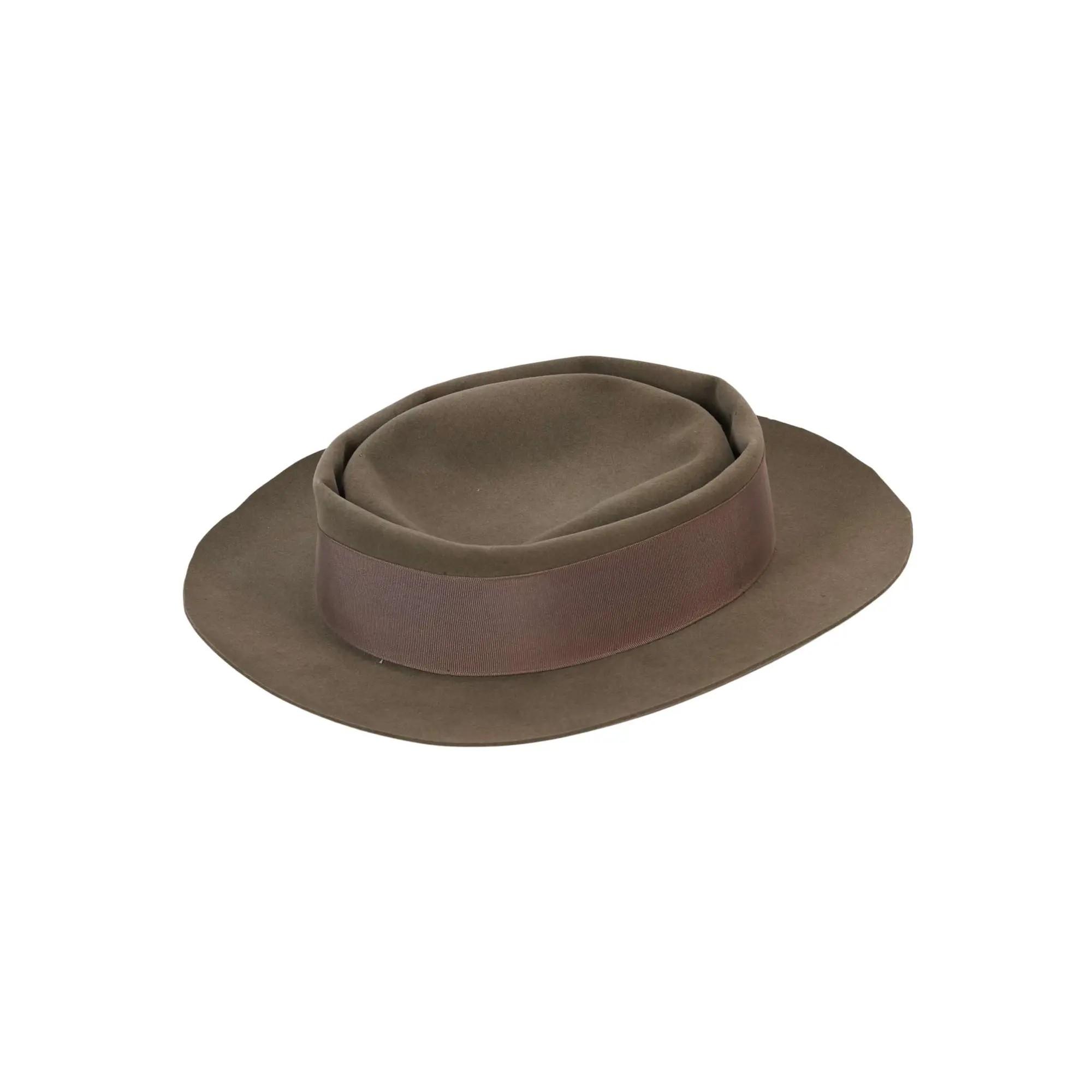 Lot #187  Buster Keaton Buster Keaton Owned Porkpie Hat