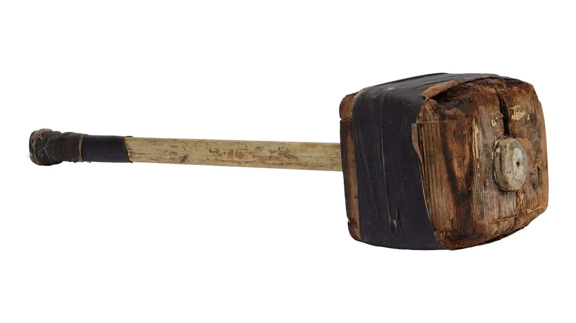 Lot #8. Gallagher | 1970s-1980s Iconic Stage-Used Sledge-O-Matic Sledge Hammer Gallagher 1970s-1980s Iconic Stage-Used Sledge-O-Matic Sledge Hammer