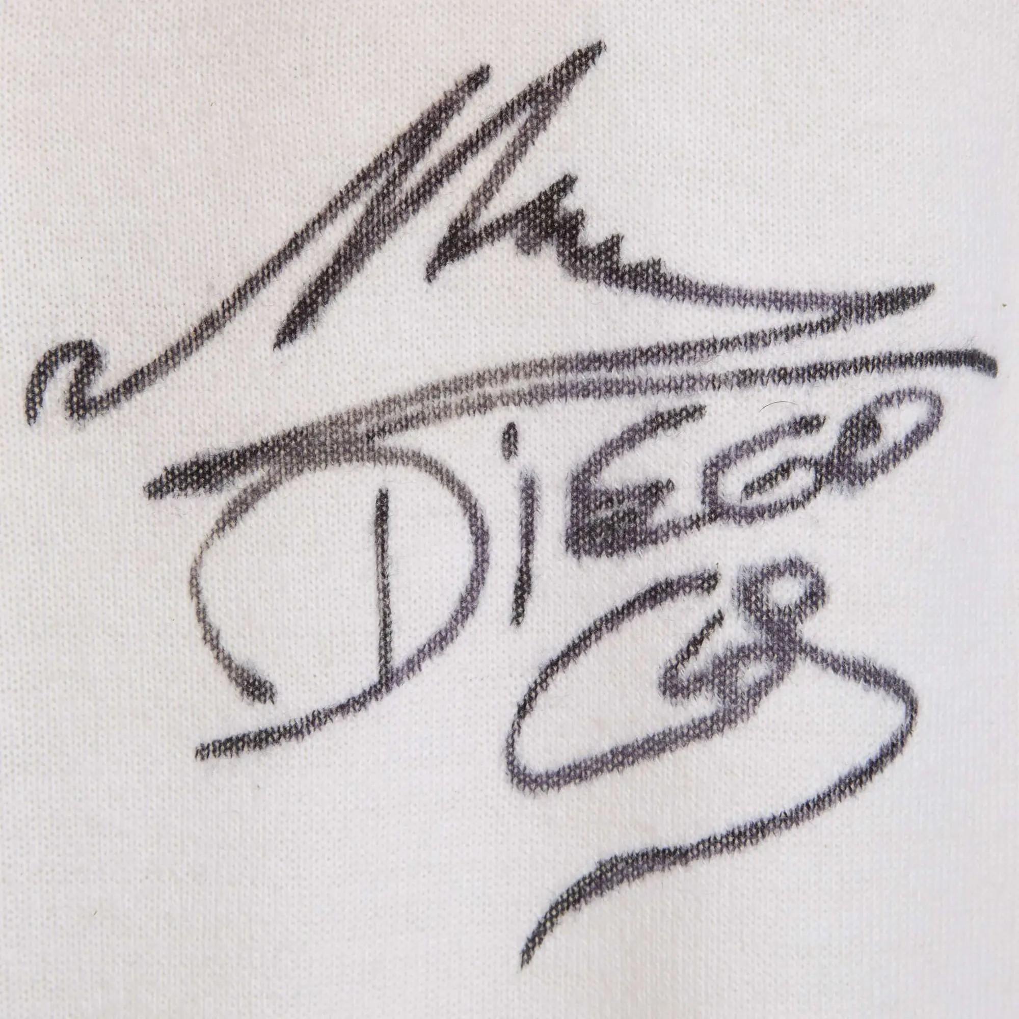 Lot #78  Diego Maradona Match-Worn and Signed 1987-1988 Napoli Jersey (MEARS)