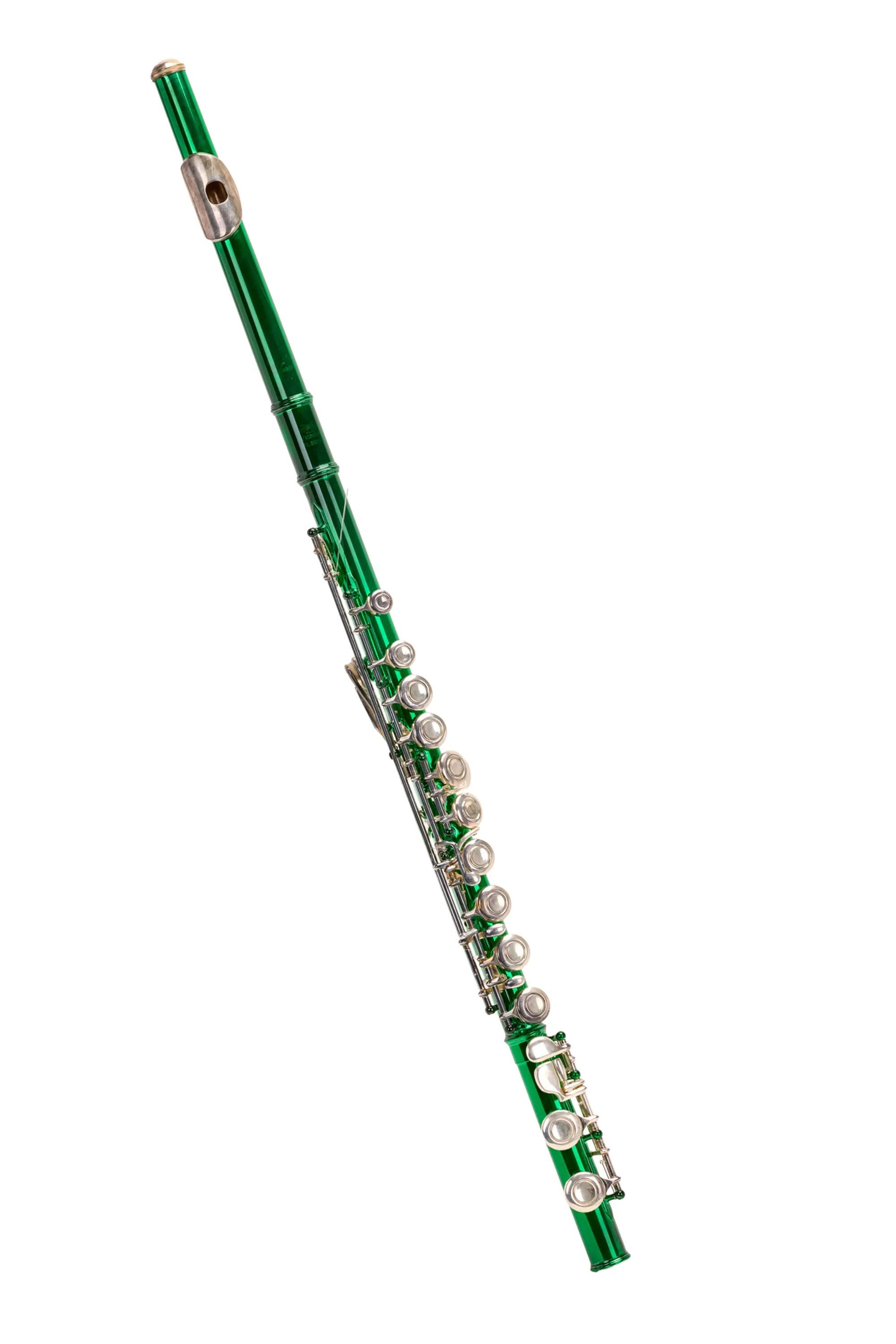Lot #119. Florian Schneider | Venus FL501C Flute (Green) Lot #119 Florian Schneider Venus FL501C Flute (Green)