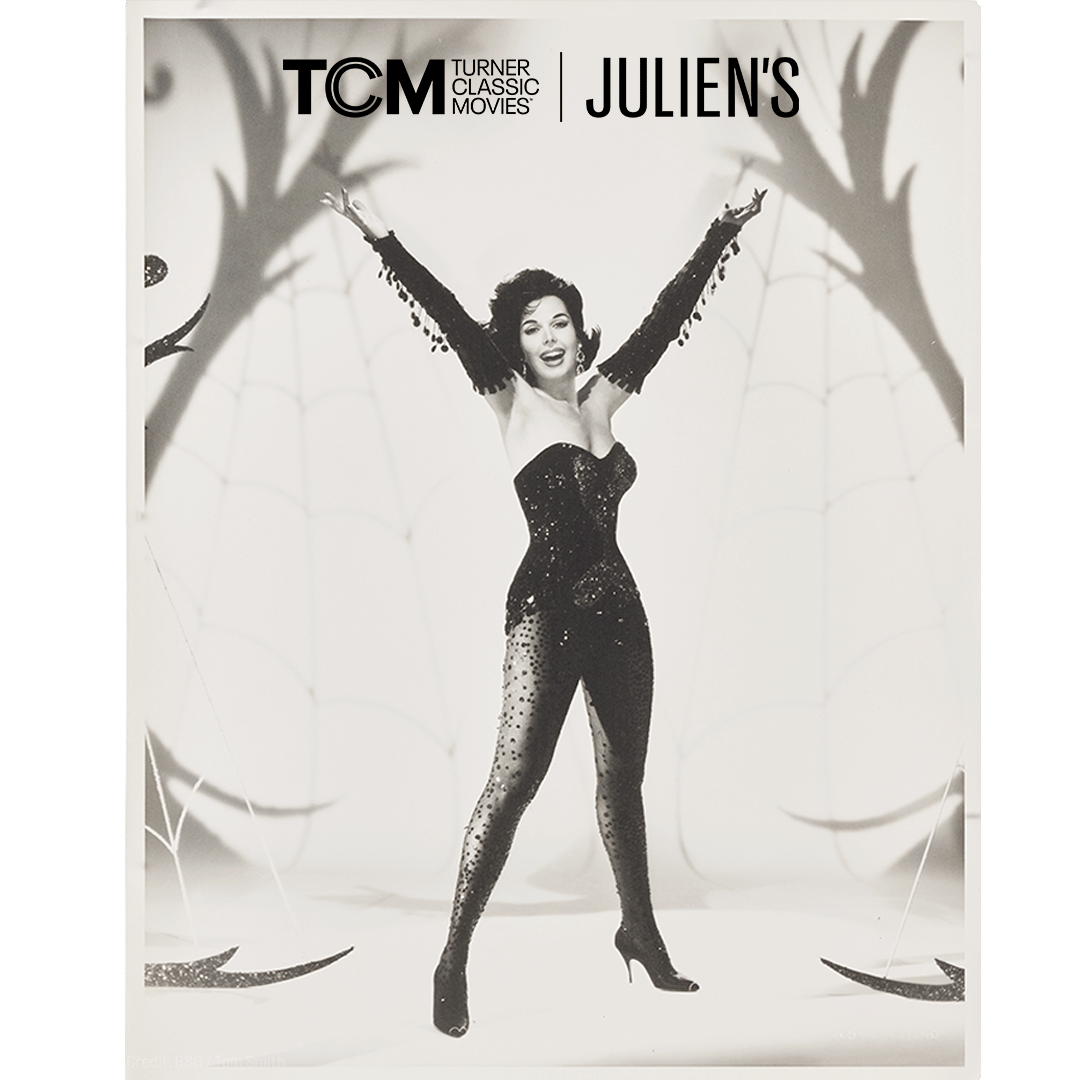 Ann Miller dancing in a black costume