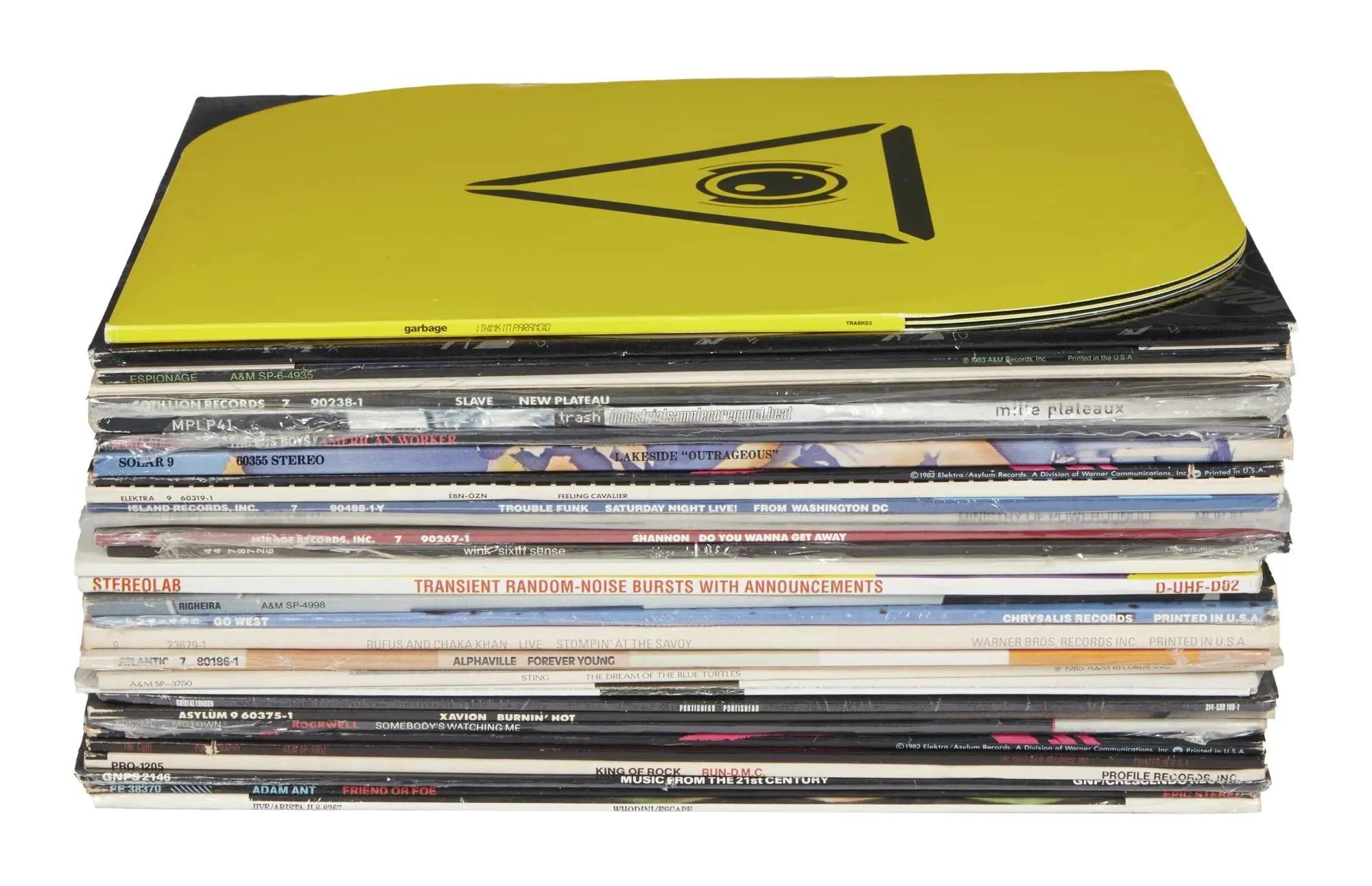 Lot #500. Tommy Lee | Collection of 80s/90s Record Albums Lot #500 Tommy Lee Collection of 80s/90s Record Albums