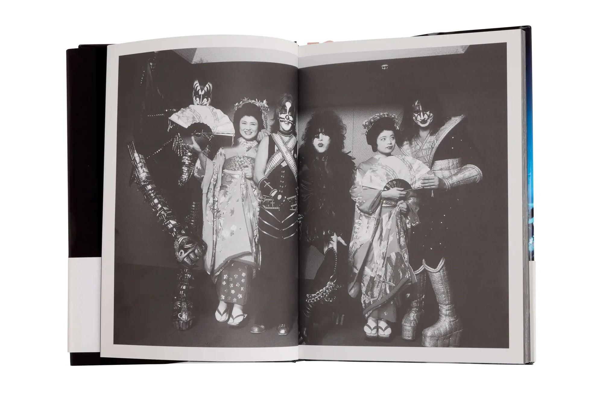Lot #497  KISS 1977 “Live in Japan” Photo Book