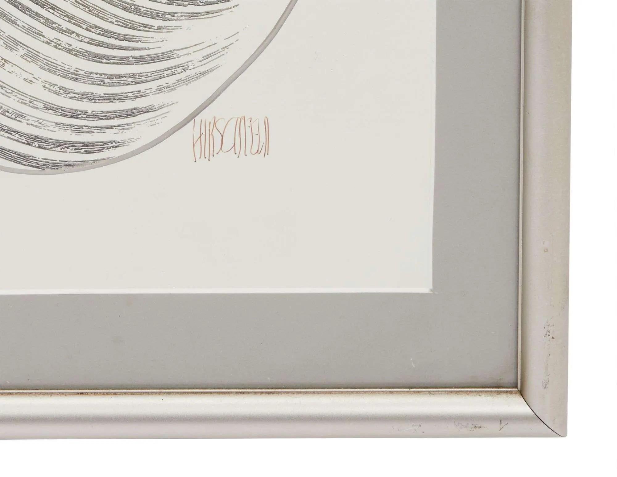 Friars Club Framed Al Hirschfeld Caricature of George Burns