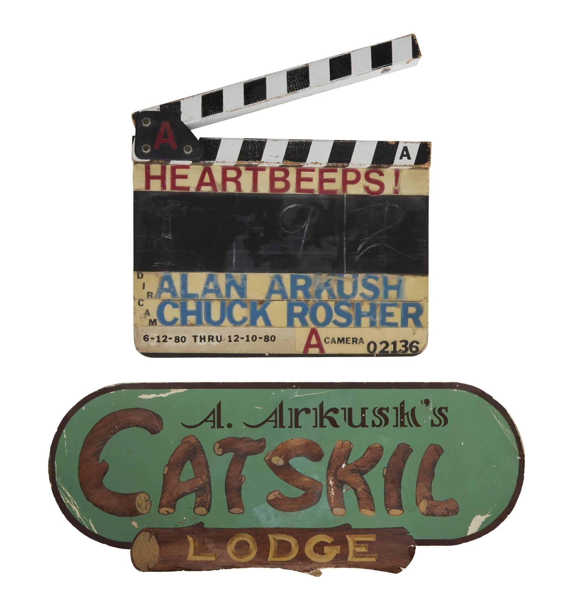 a clapper board that says heartbeeps on it