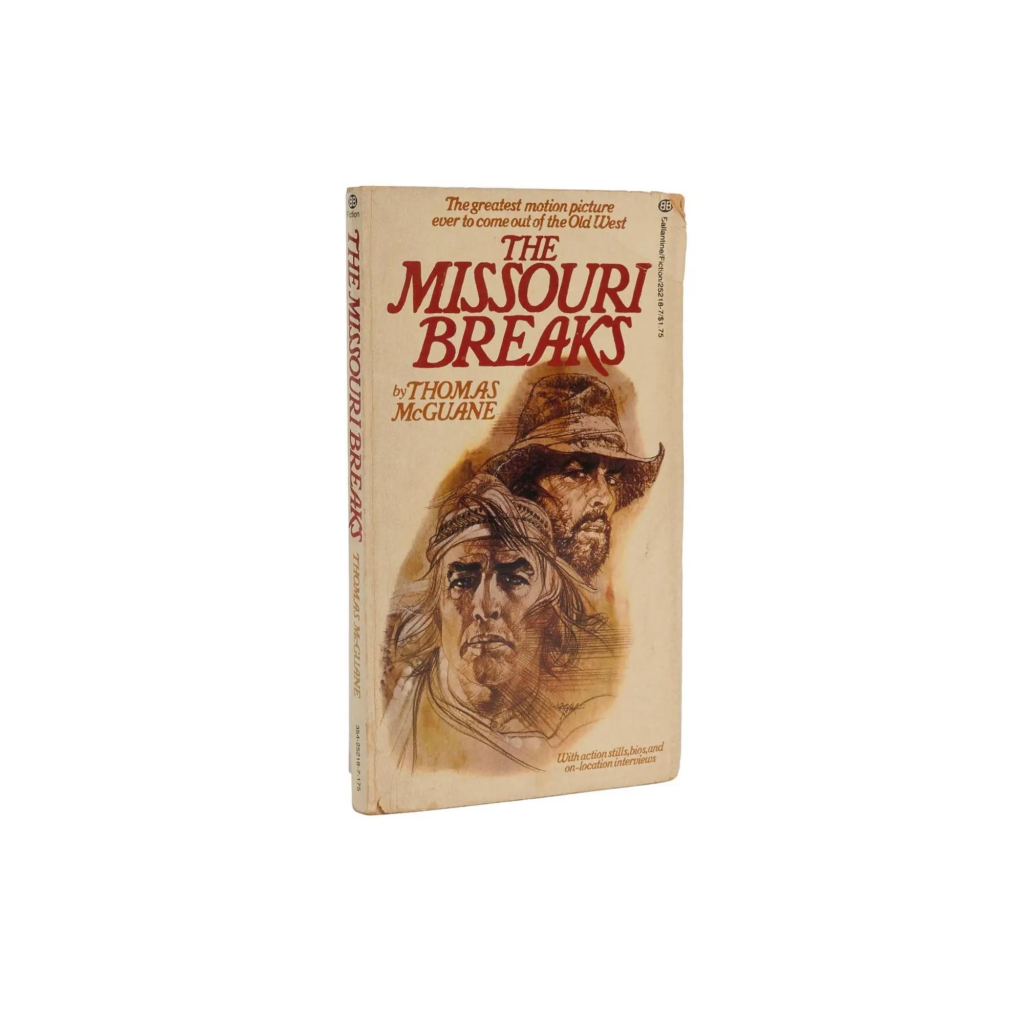 Lot #269  Jack Nicholson Signed Edition of The Missouri Breaks 2