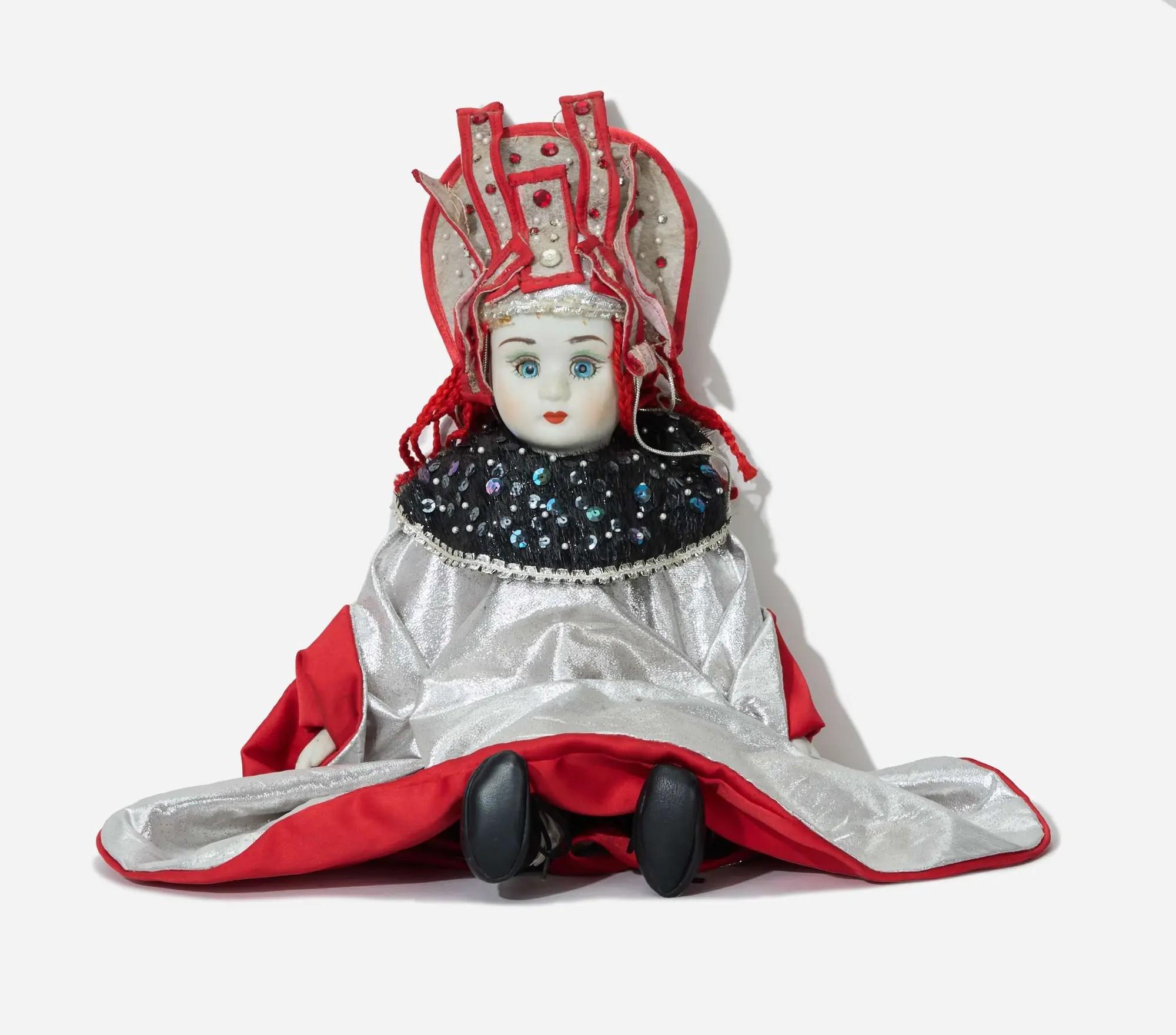 Lot #49  Boy George 1984 Stephen Jones Porcelain Doll (With Images) 2