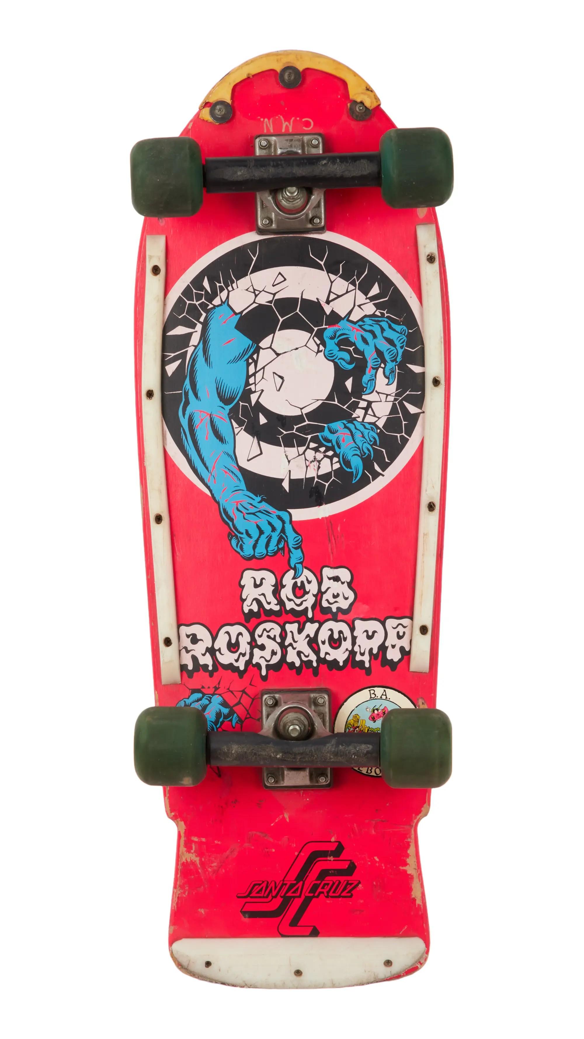 Lot #126  Santa Cruz Rob Roskopp "Target 2" Skateboard