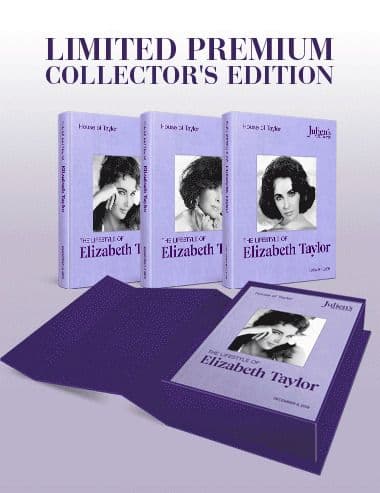 A Limited Premium Collector's Edition of the lifestyle of Elizabeth Taylor