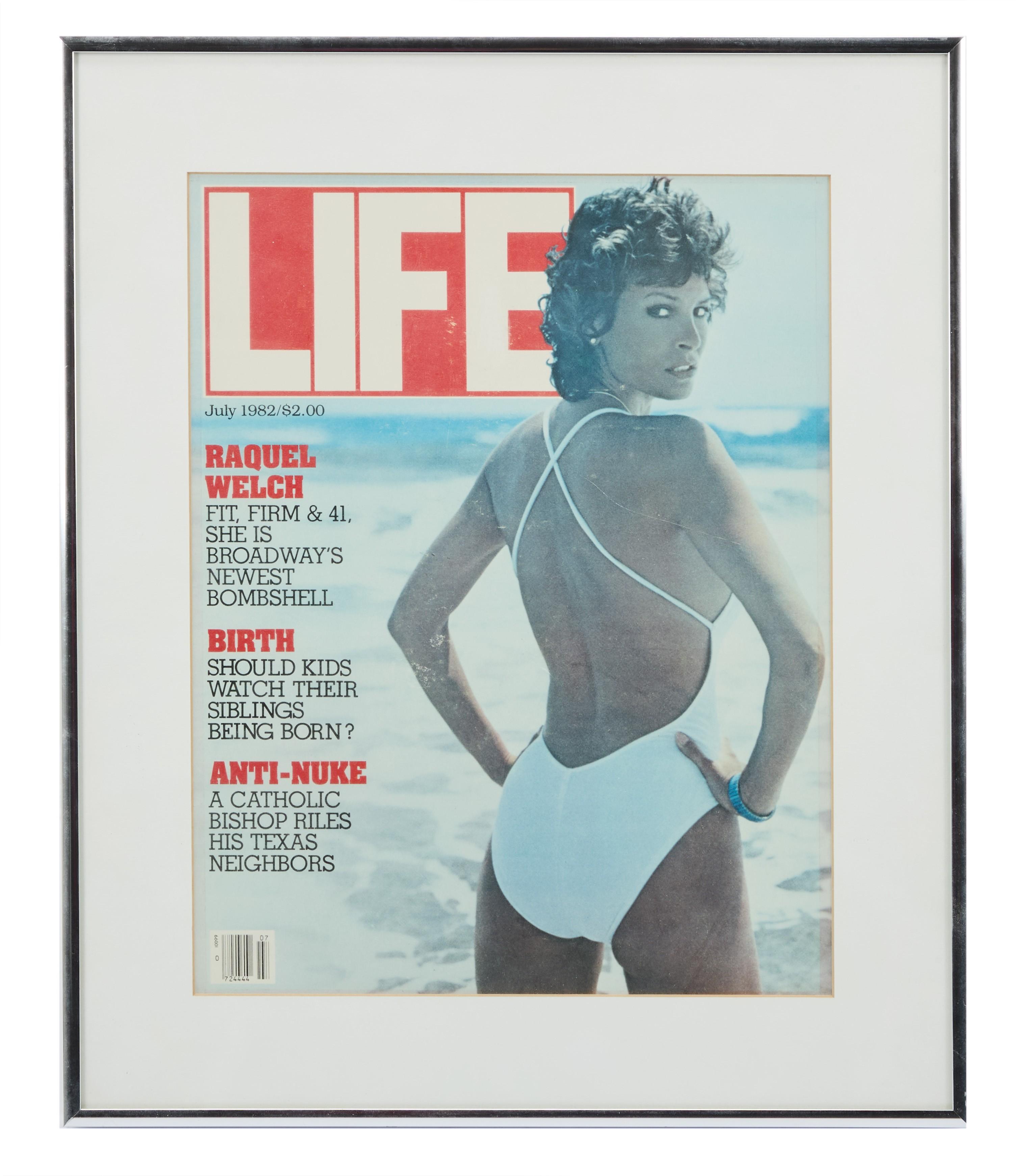 a picture of a woman on the cover of a life magazine