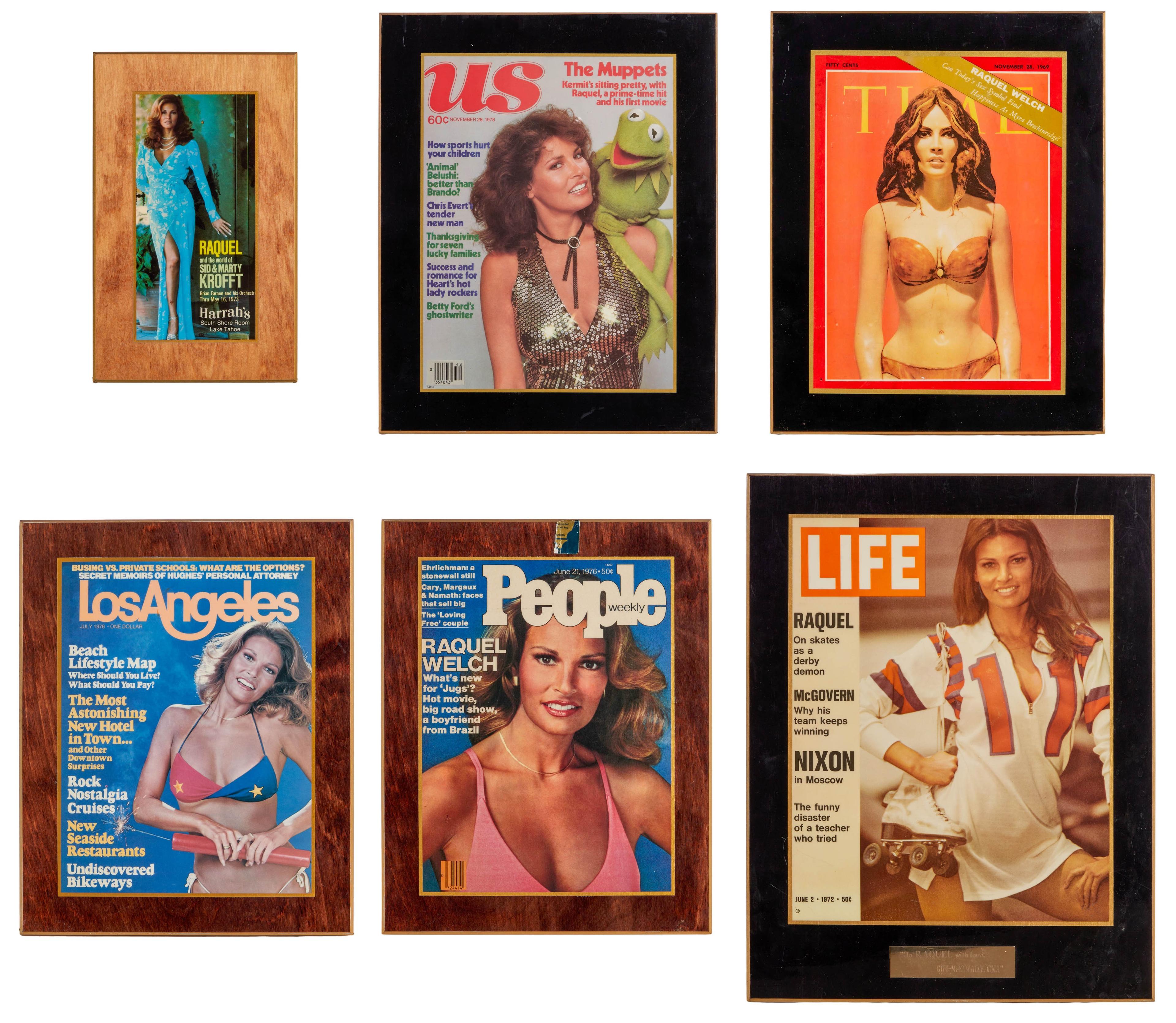 a collection of magazine covers with a woman on the cover .