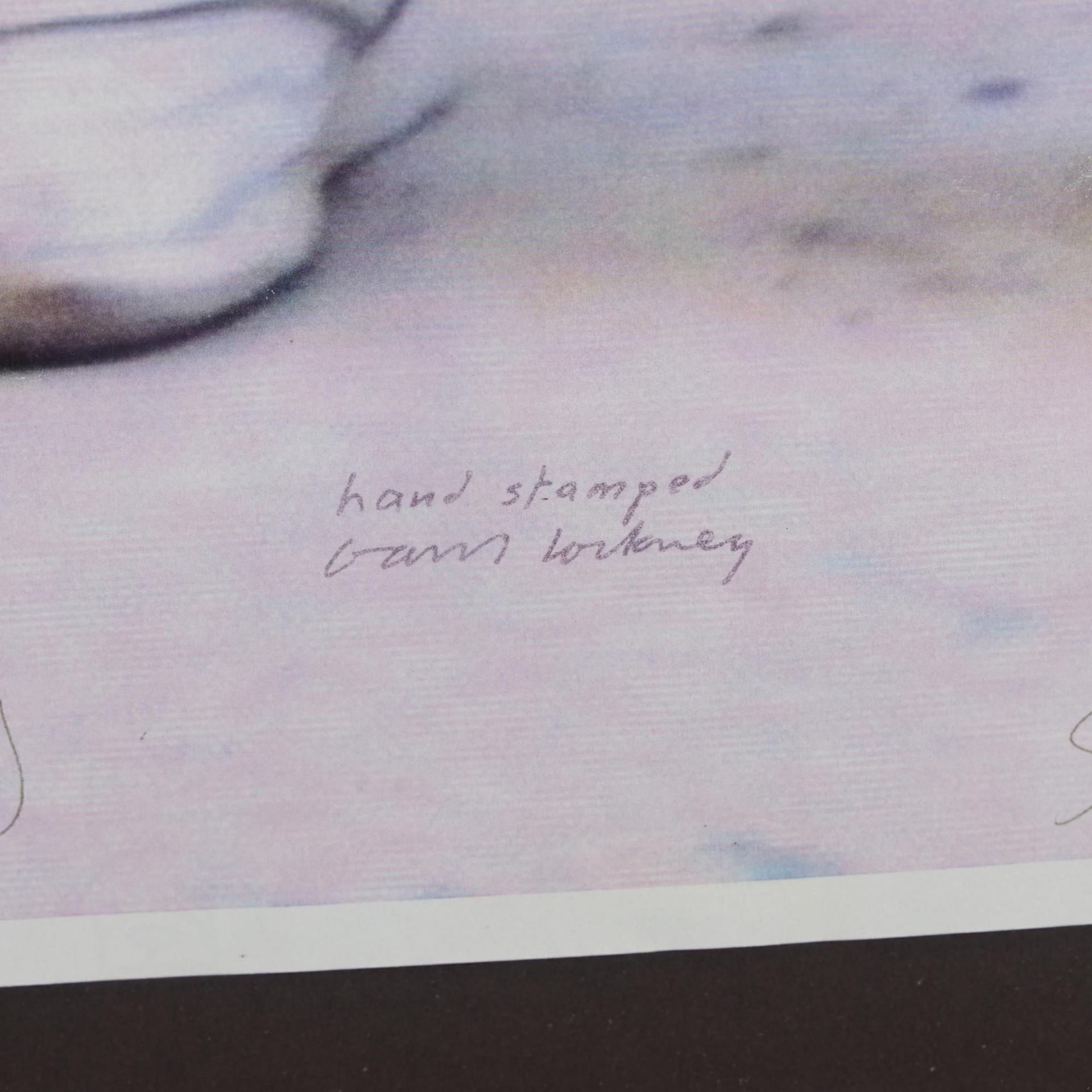 Tony Bennett David Hockney Gifted and Inscribed Assemblage Portrait