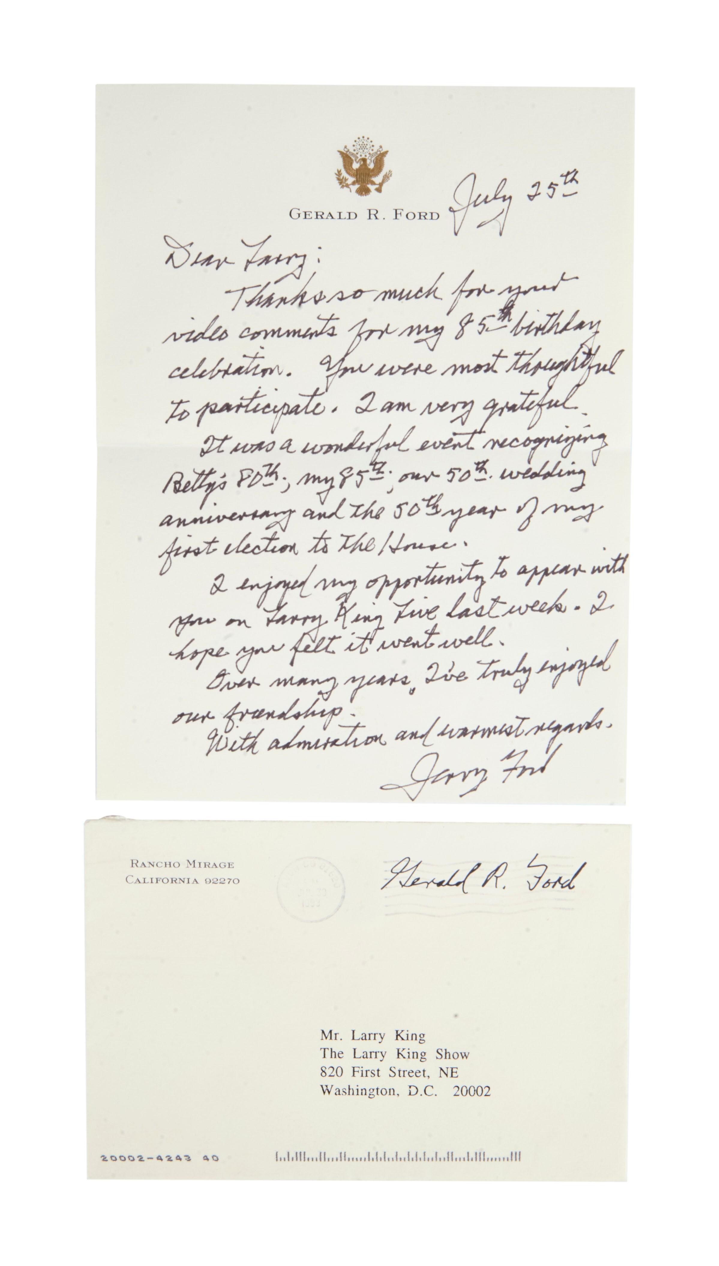 a handwritten letter