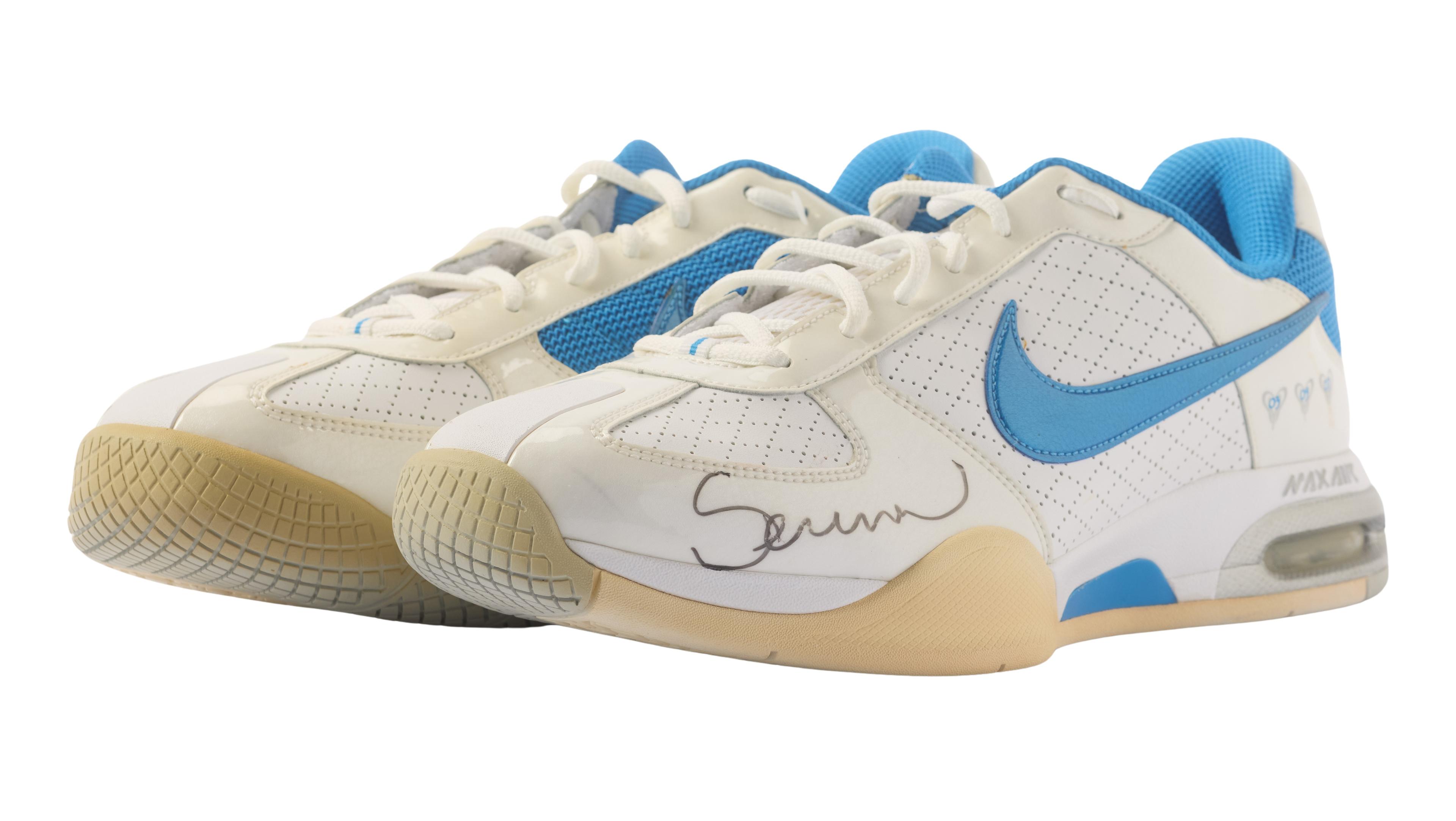 Serena Williams | Match-Issued and Signed 2009 Nike Tennis Shoes