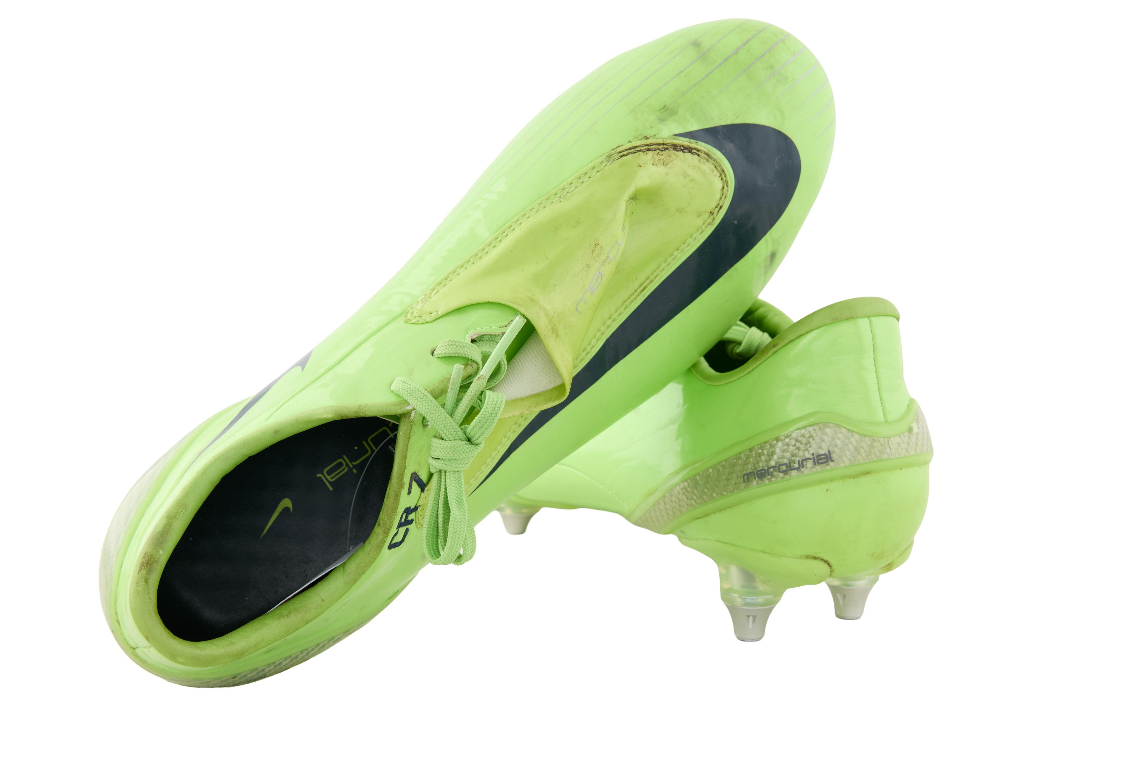 Cristiano Ronaldo | Match-Worn 2008 Manchester United Boots (MEARS)