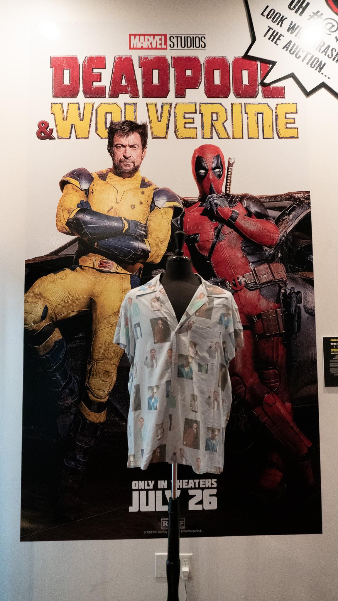 a poster for the movie deadpool and wolverine