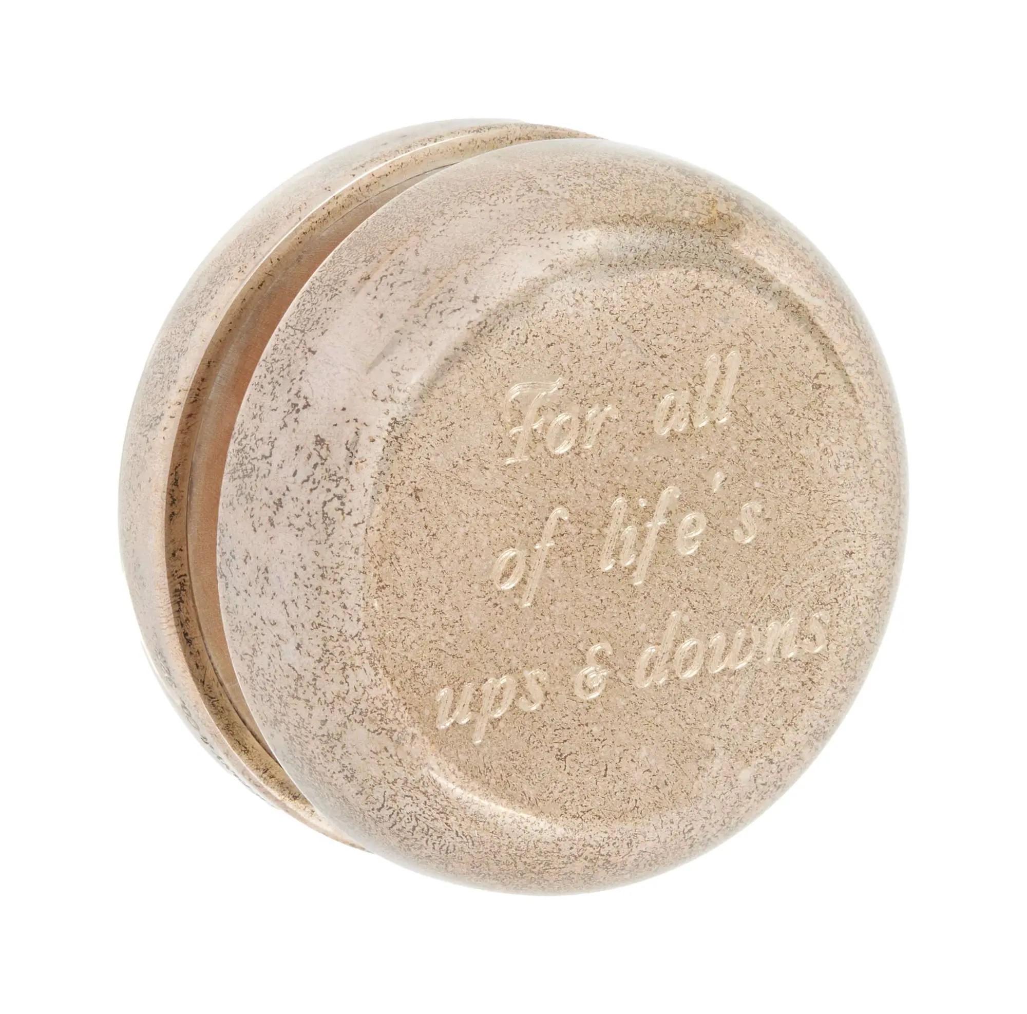 Lot #134. Whoopi Goldberg | Engraved Tiffany & Co. Yo-Yo Whoopi Goldberg Engraved Tiffany & Co. Yo-Yo