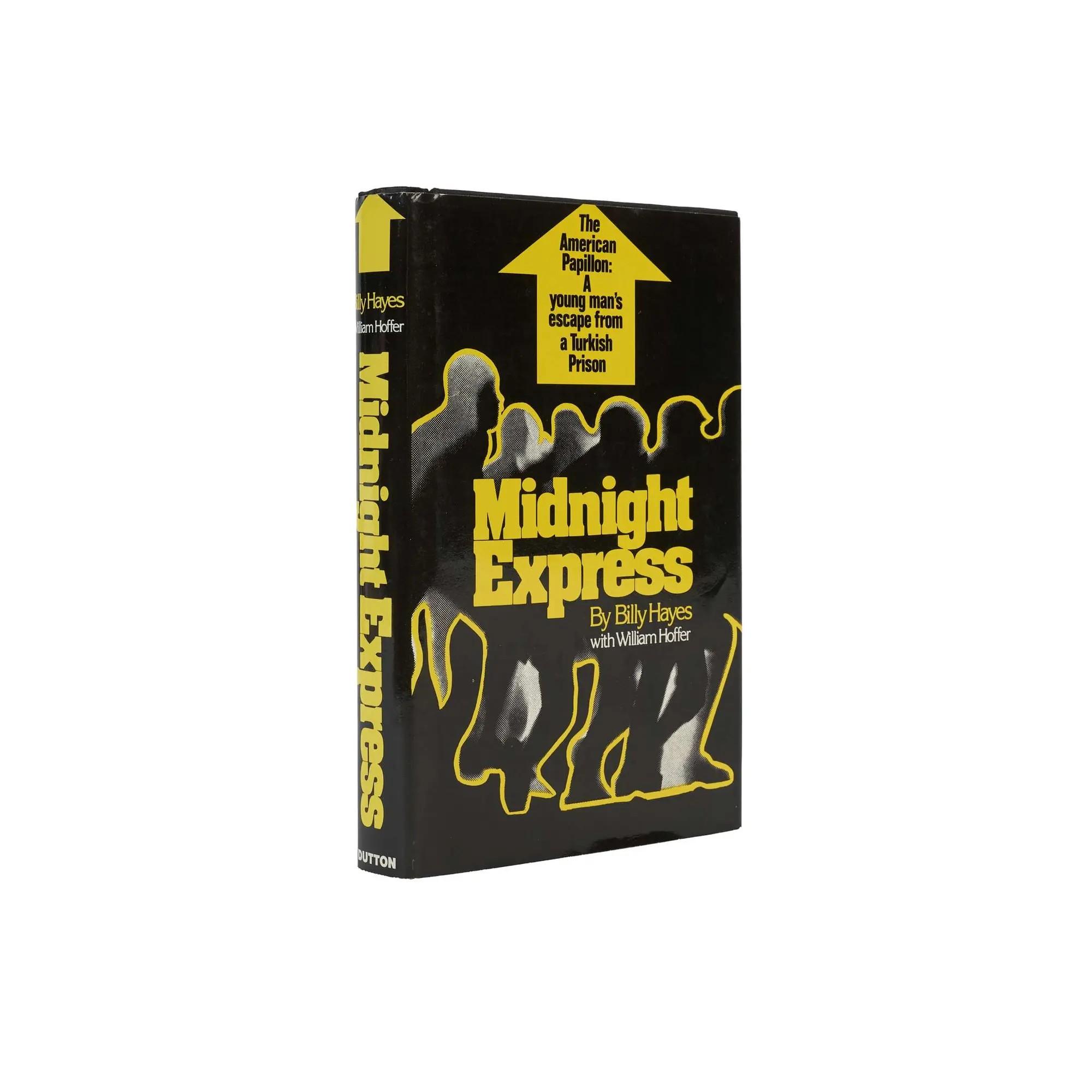 Lot #271  Midnight Express First Edition Signed by Oliver Stone and Billy Hayes
