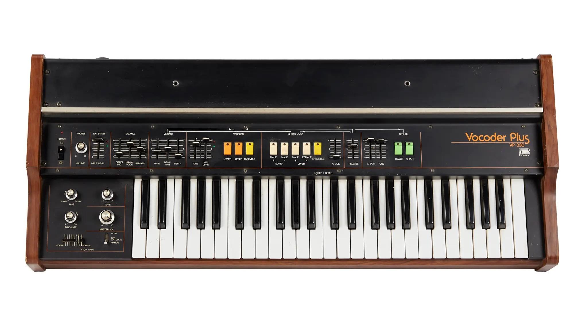 Lot #57. Florian Schneider | Roland VP-330 Vocoder Plus Synthesizer Keyboard Lot #57 Florian Schneider Roland VP-330 Vocoder Plus Synthesizer Keyboard