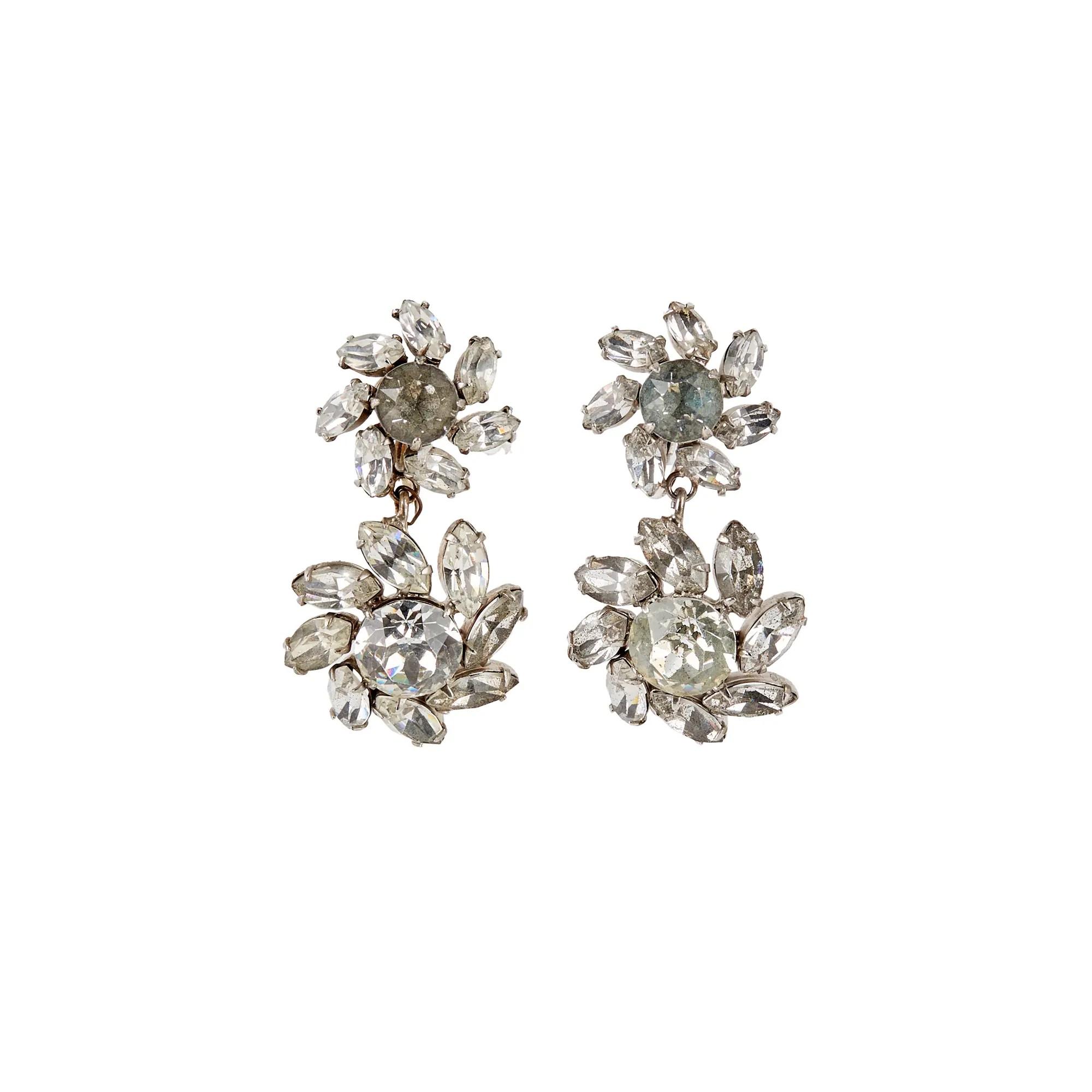 Lot #128. Jane Russell | Earrings from "His Kind of Woman" by Joseff Lot #128 Jane Russell Earrings from "His Kind of Woman" by Joseff