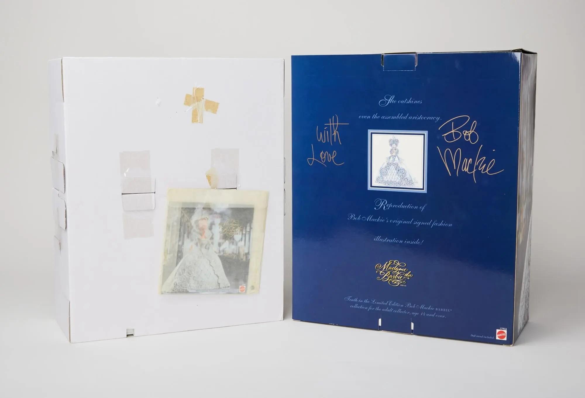Lot #5 Bob Mackie Signed 1998 Madame du Barbie Doll